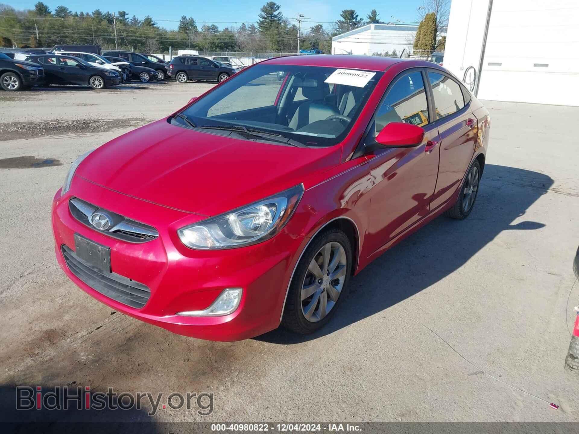 2012 HYUNDAI ACCENT - VIN: KMHCU4AEXCU071203 - Фото 2
