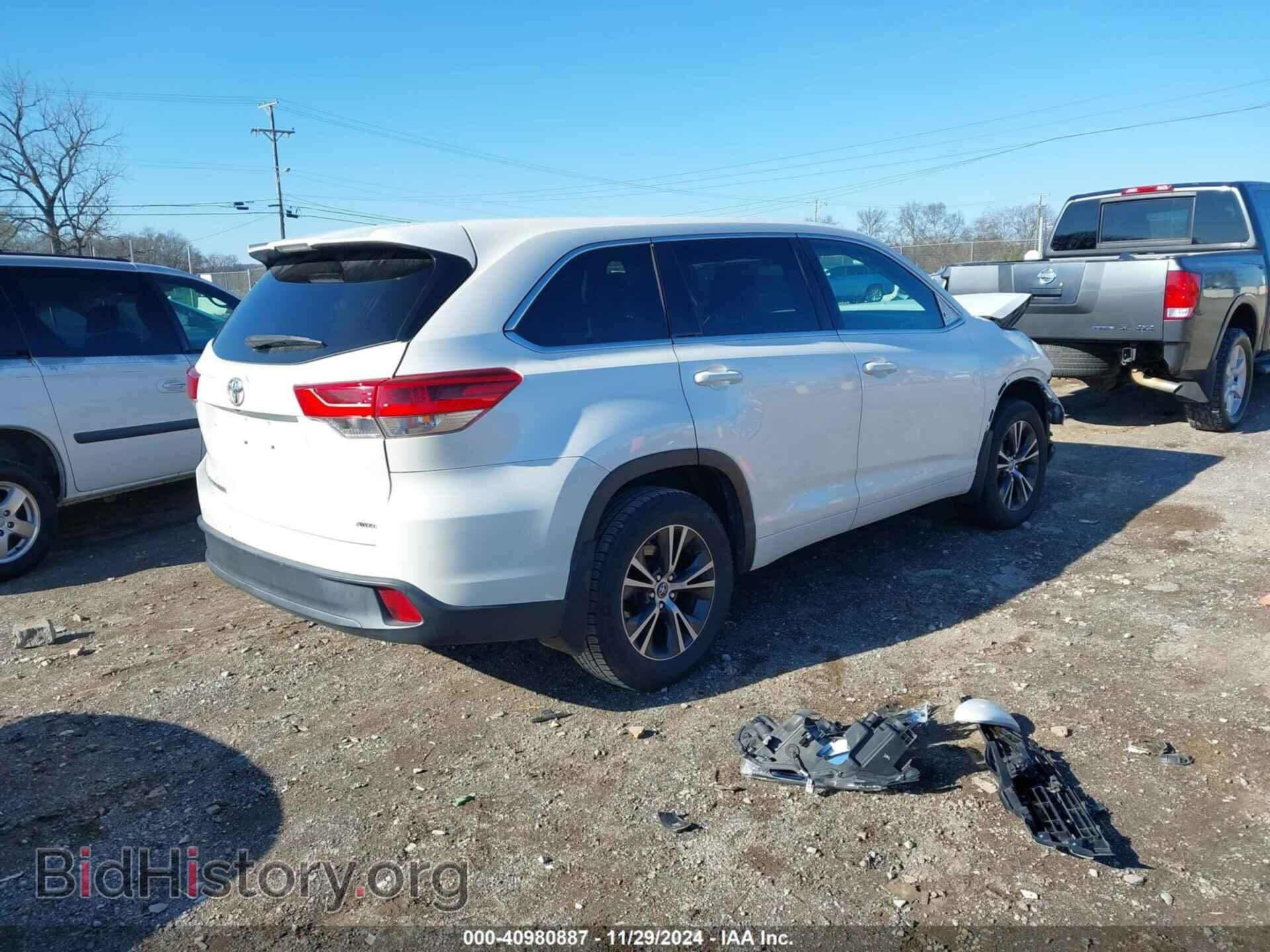 2017 TOYOTA HIGHLANDER - VIN: 5TDBZRFHXHS481299 - Фото 4