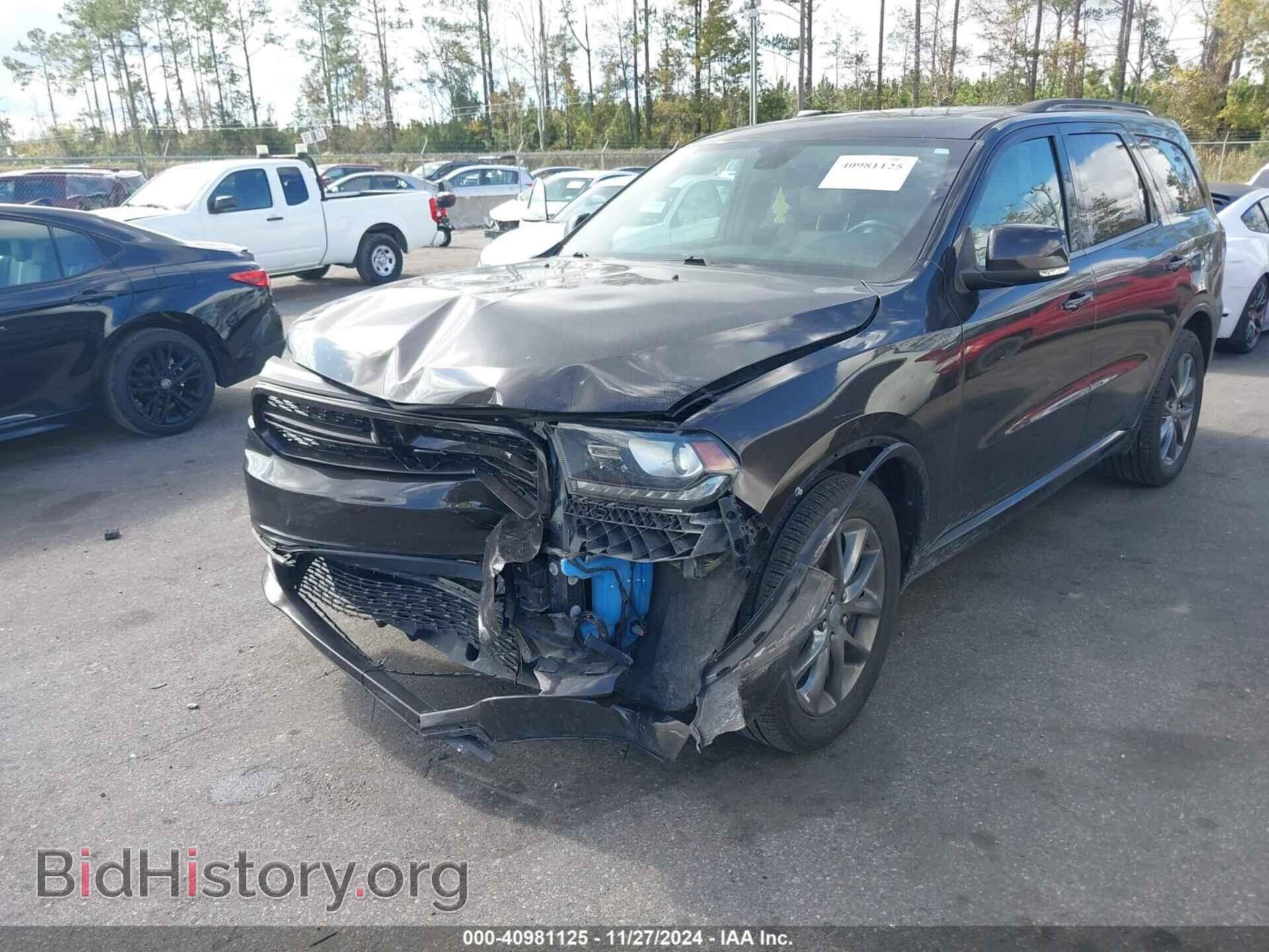 2017 DODGE DURANGO - VIN: 1C4RDHDGXHC629356 - Фото 2