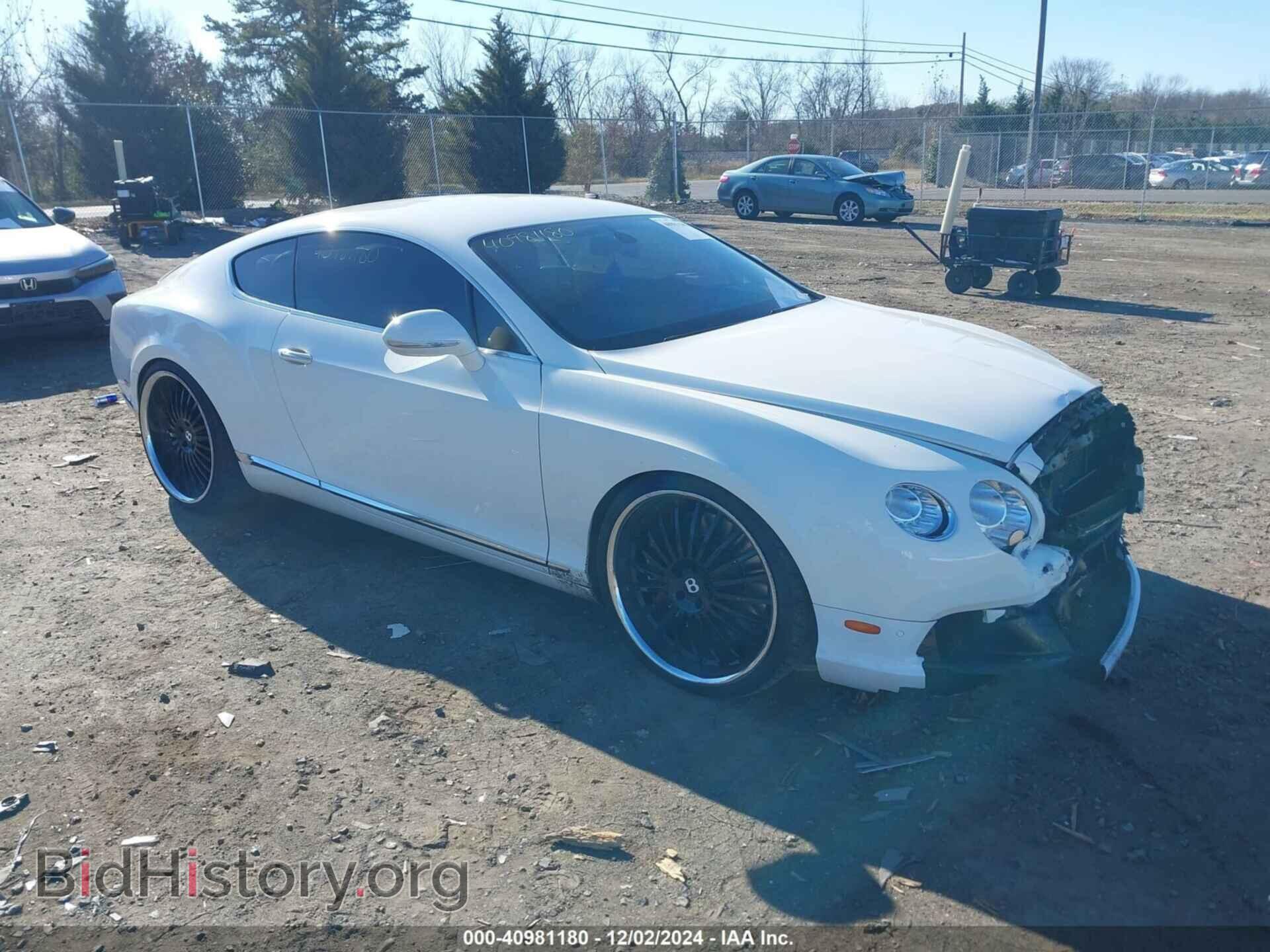 Photo SCBFC7ZA6DC085262 - BENTLEY CONTINENTAL GT 2013