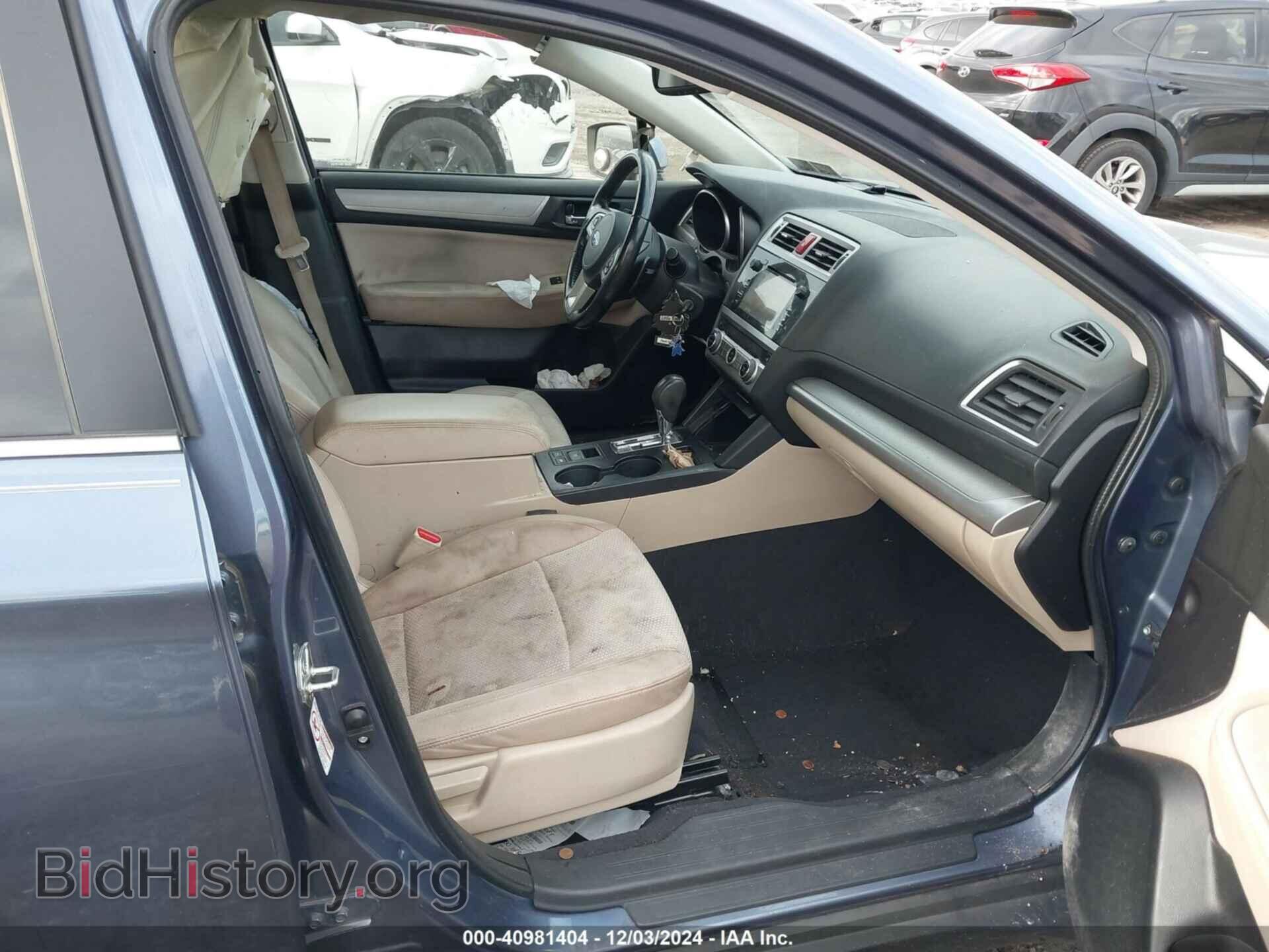 2016 SUBARU OUTBACK - VIN: 4S4BSADC7G3274524 - Фото 5