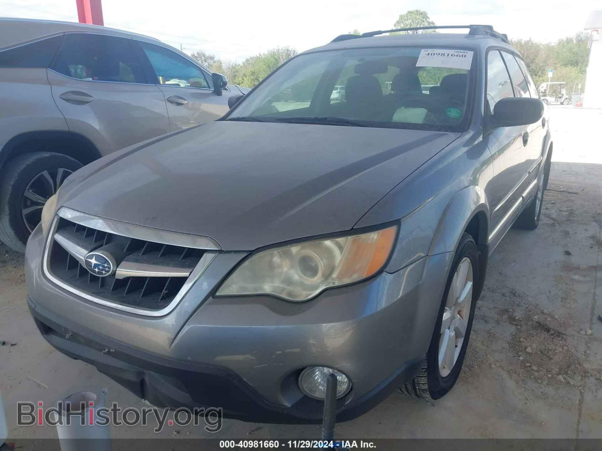 2009 SUBARU OUTBACK - VIN: 4S4BP61C597324657 - Фото 2
