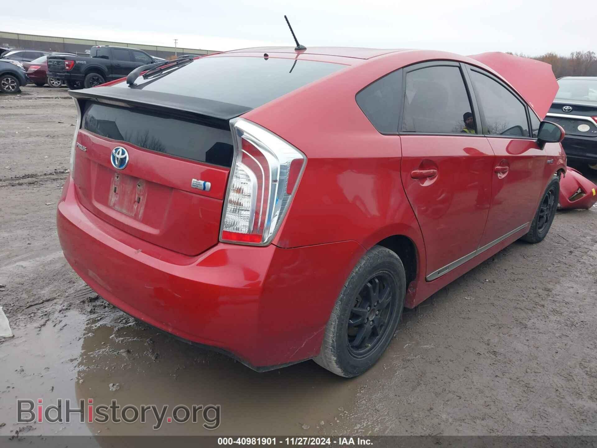2014 TOYOTA PRIUS - VIN: JTDKN3DU8E1804654 - Фото 4