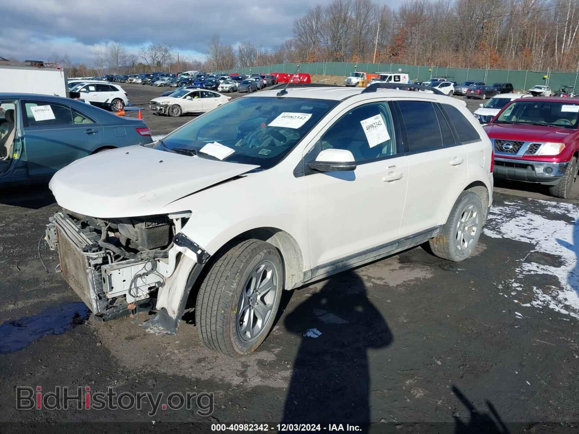 2014 FORD EDGE - VIN: 2FMDK4JC2EBB26972 - Фото 2