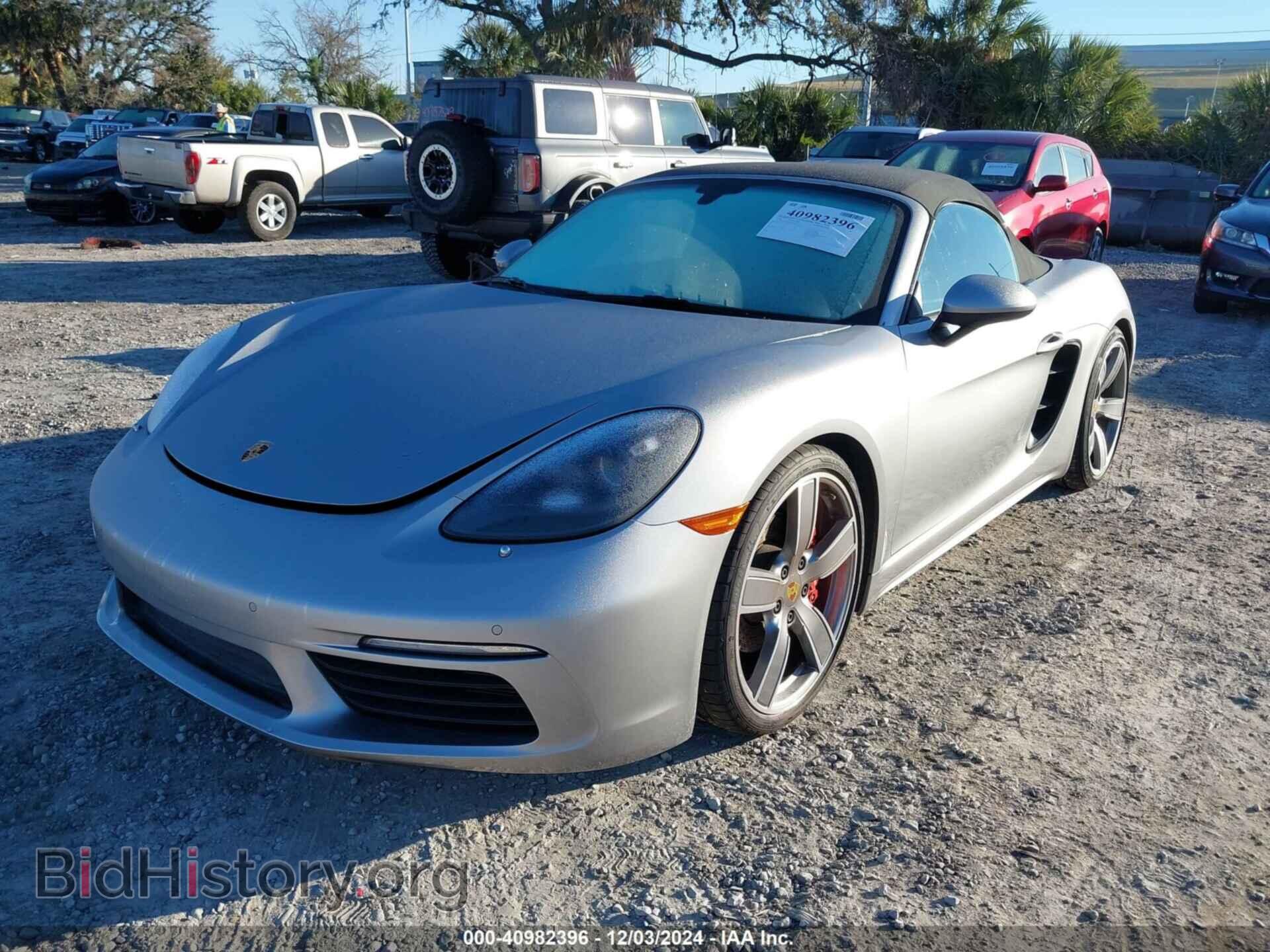 2018 PORSCHE 718 BOXSTER - VIN: WP0CB2A80JS228268 - Фото 2