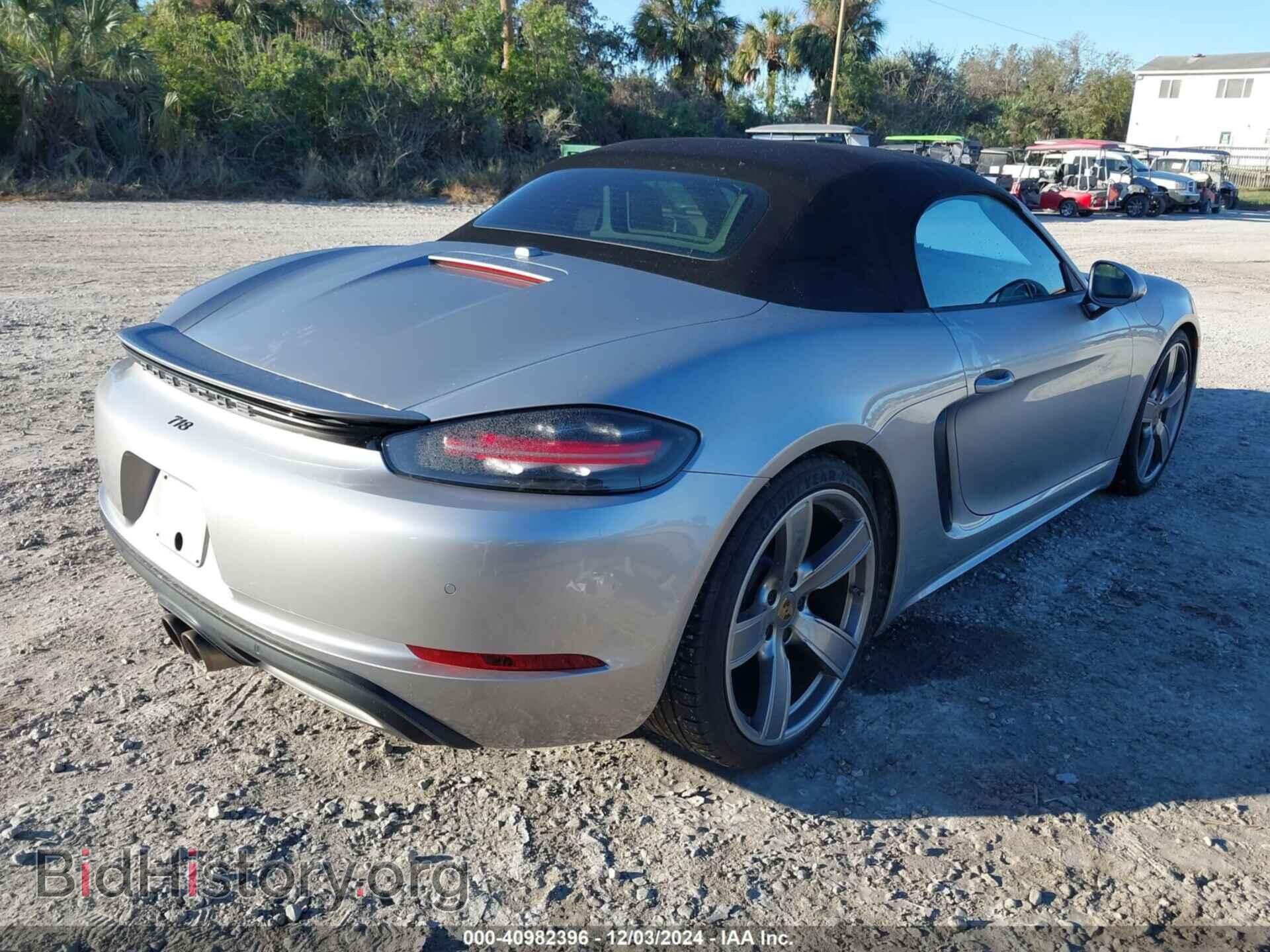 2018 PORSCHE 718 BOXSTER - VIN: WP0CB2A80JS228268 - Фото 4