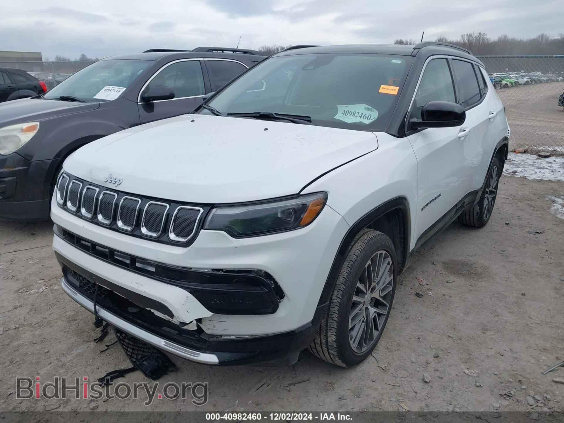 2022 JEEP COMPASS - VIN: 3C4NJDCB0NT212169 - Фото 2