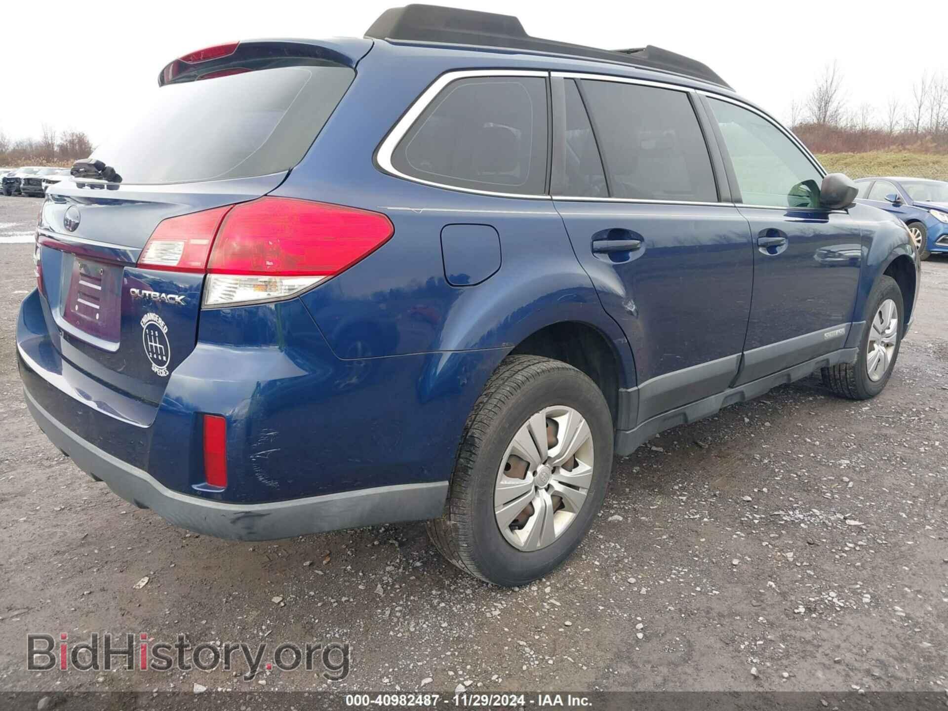 2011 SUBARU OUTBACK - VIN: 4S4BRBAC3B1361959 - Фото 4