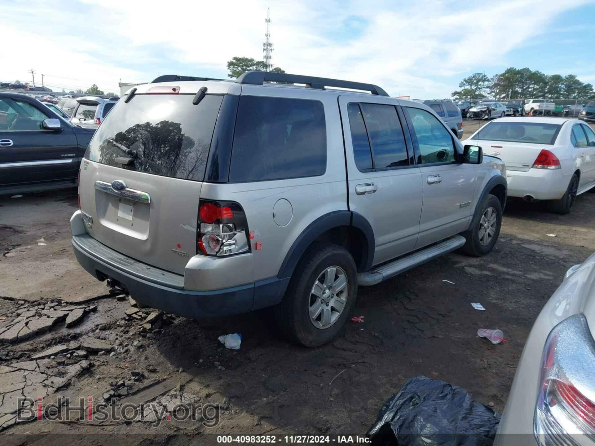 2007 FORD EXPLORER - VIN: 1FMEU73E17UB19054 - Фото 4