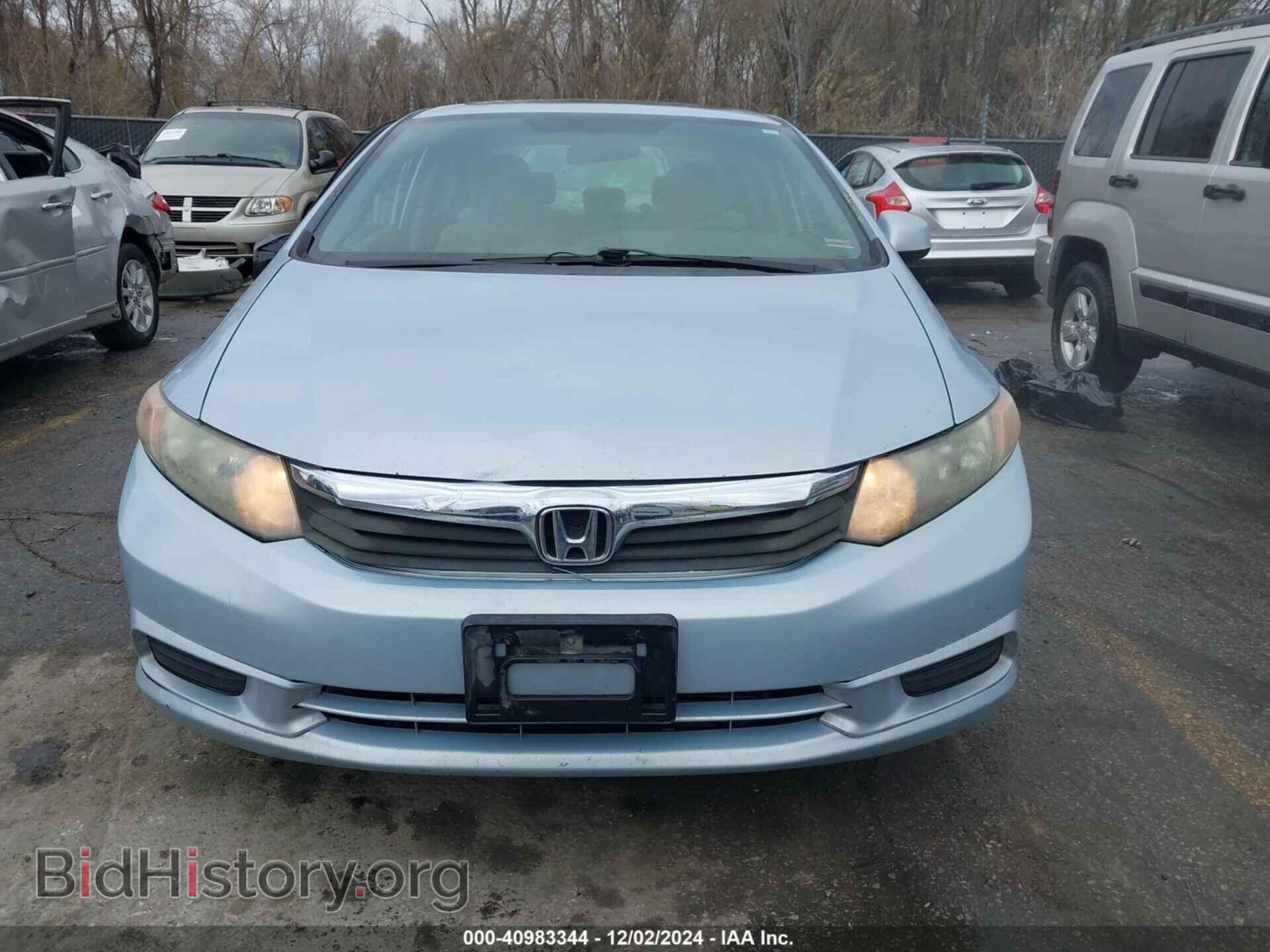 2012 HONDA CIVIC - VIN: 19XFB2F87CE044425 - Фото 12