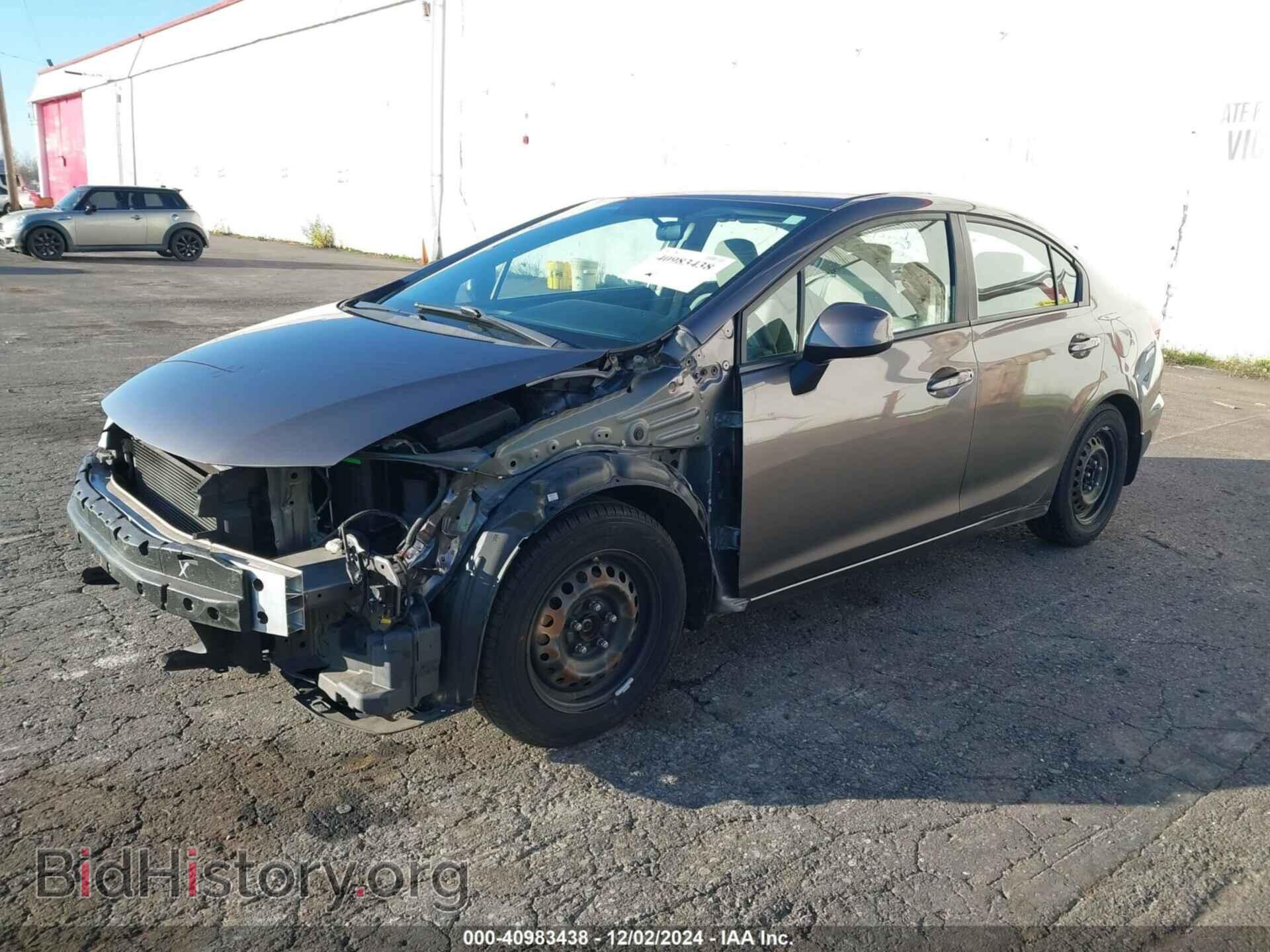 2012 HONDA CIVIC - VIN: 19XFB2F59CE336437 - Фото 2