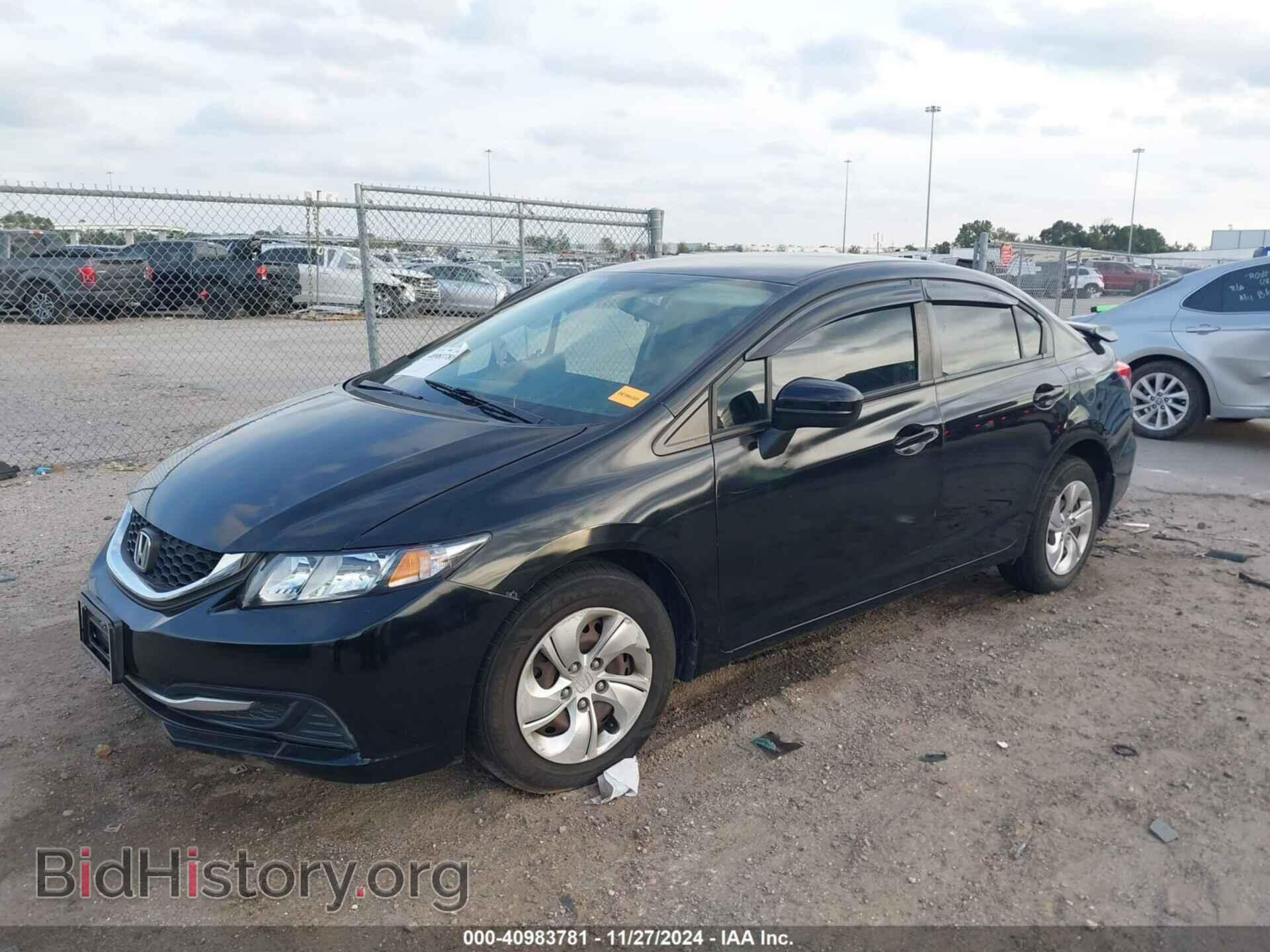 2014 HONDA CIVIC - VIN: 19XFB2F51EE069345 - Фото 2