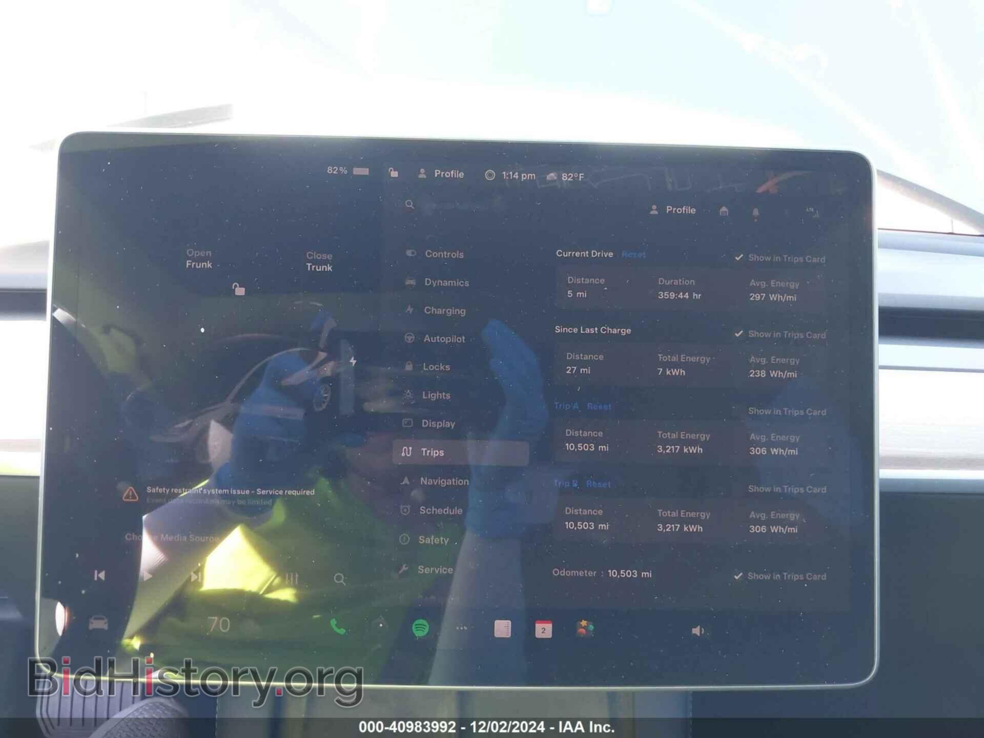2023 TESLA MODEL 3 - VIN: 5YJ3E1EA4PF563215 - Фото 7