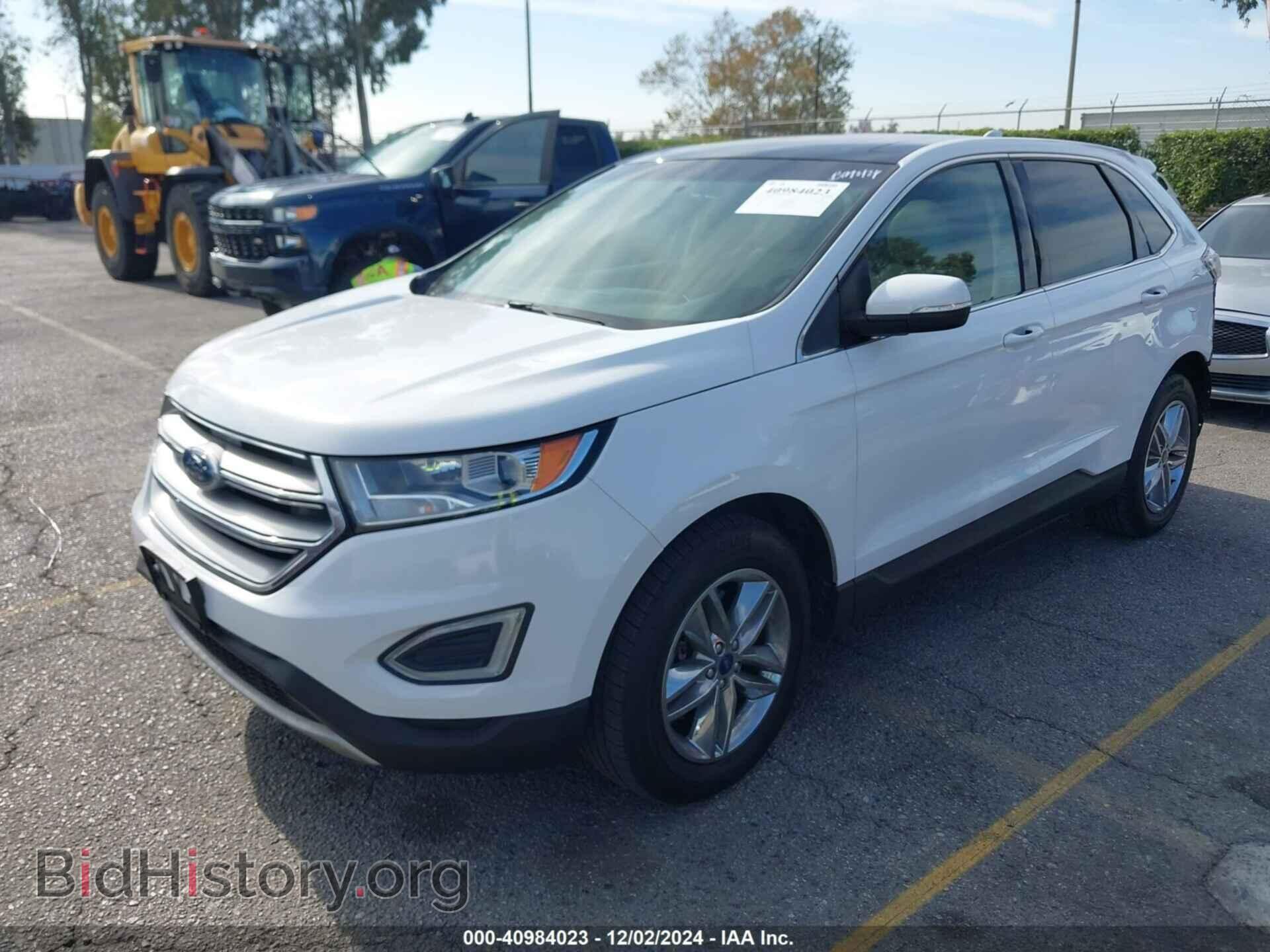 2015 FORD EDGE - VIN: 2FMTK4J93FBB06361 - Фото 2