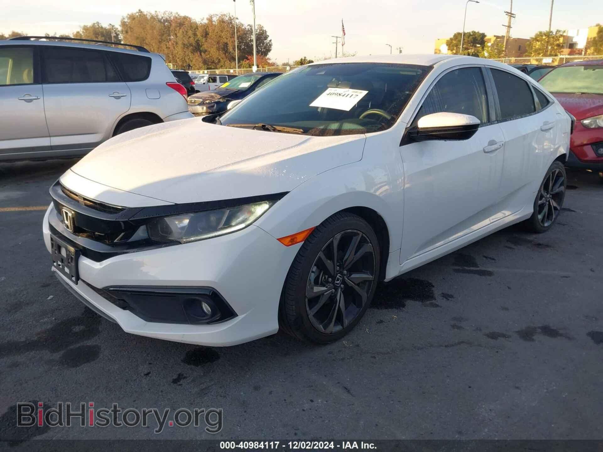 2020 HONDA CIVIC - VIN: 2HGFC2F80LH509341 - Фото 2