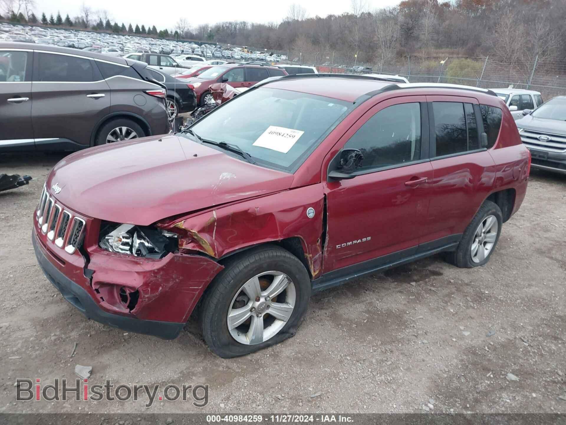 2012 JEEP COMPASS - VIN: 1C4NJDBB6CD570378 - Фото 2