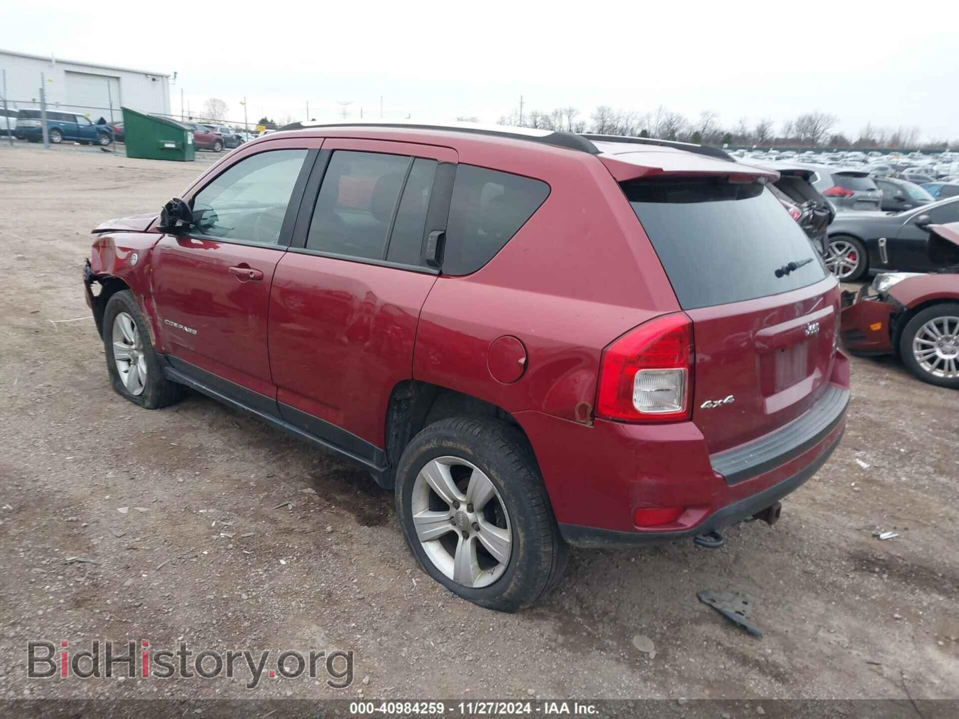 2012 JEEP COMPASS - VIN: 1C4NJDBB6CD570378 - Фото 3