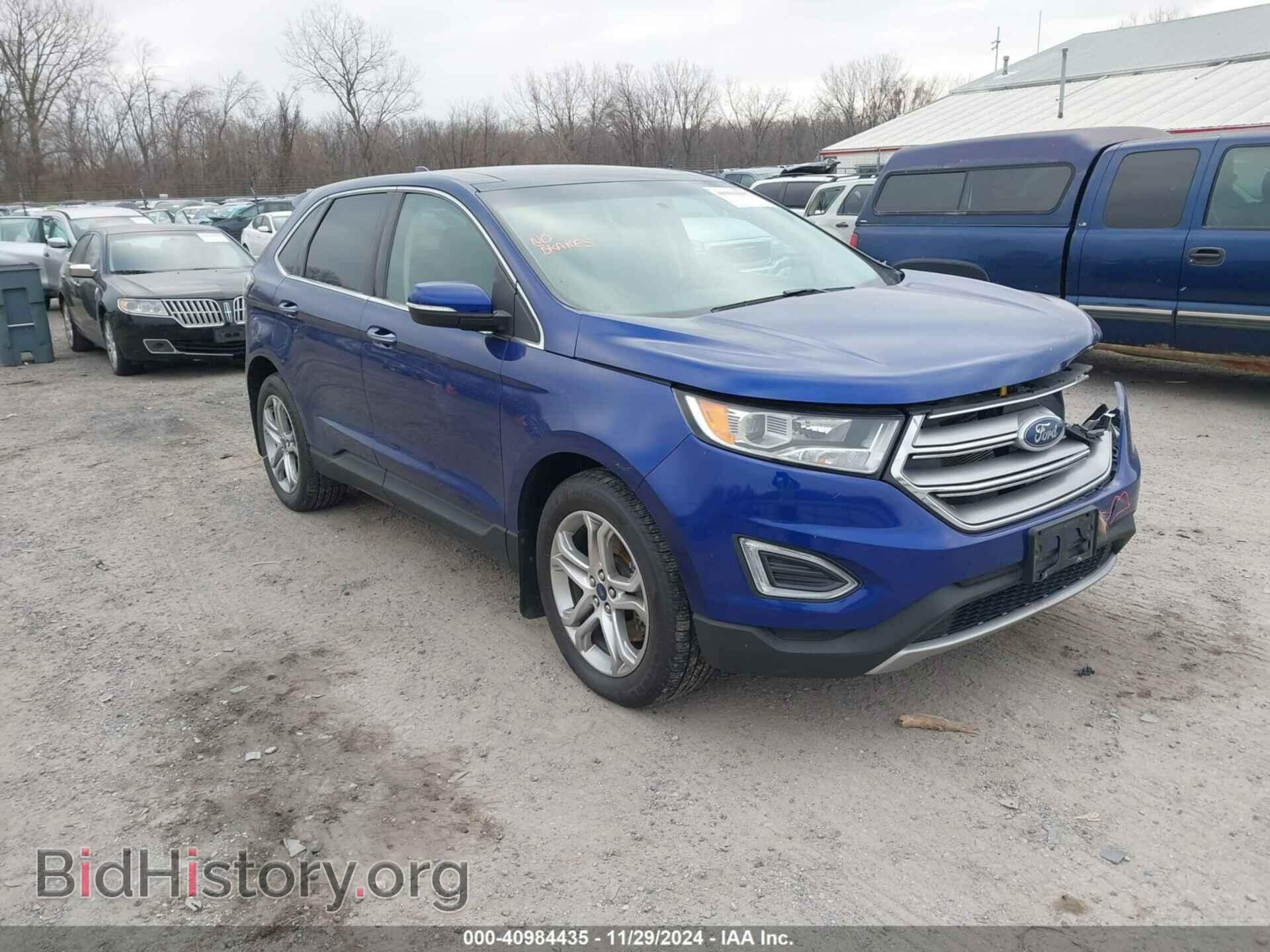 Фотография 2FMPK4K87FBB00862 - FORD EDGE 2015