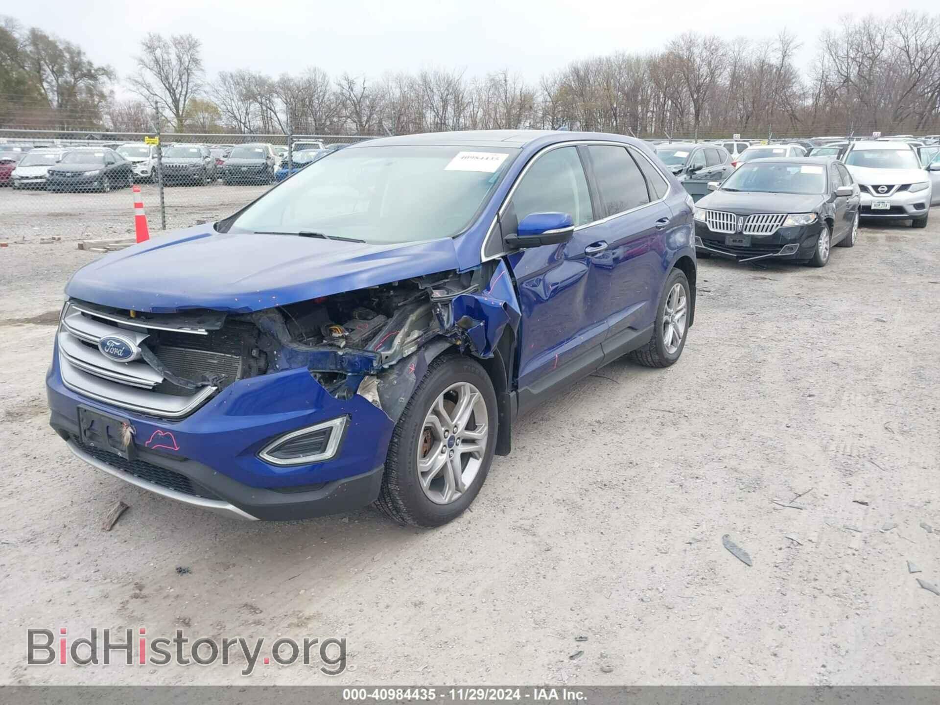 2015 FORD EDGE - VIN: 2FMPK4K87FBB00862 - Photo 2