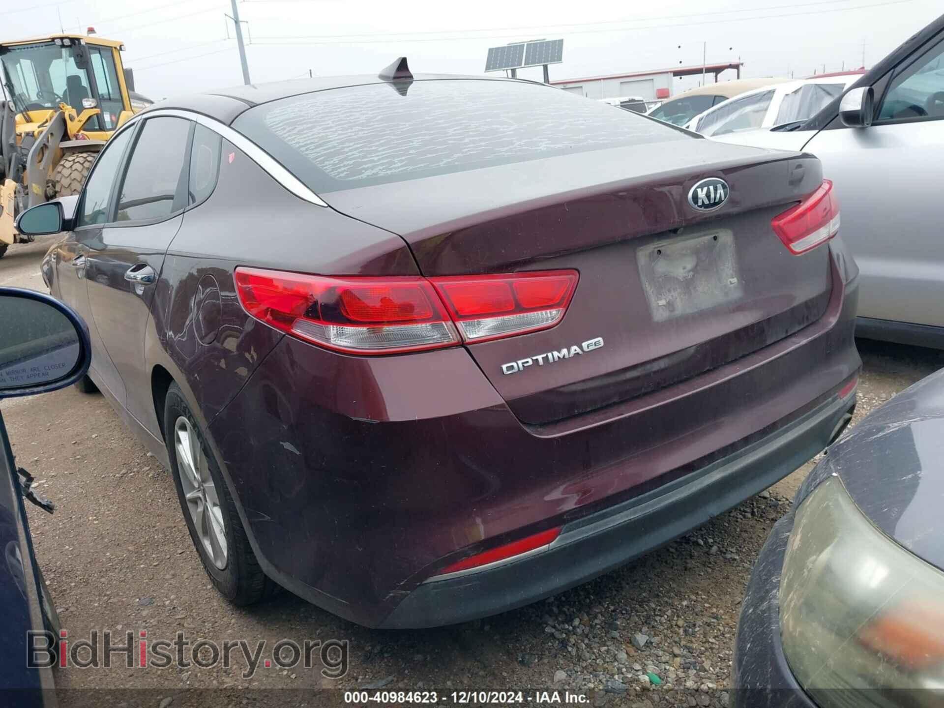 2016 KIA OPTIMA - VIN: 5XXGT4L35GG106973 - Photo 3