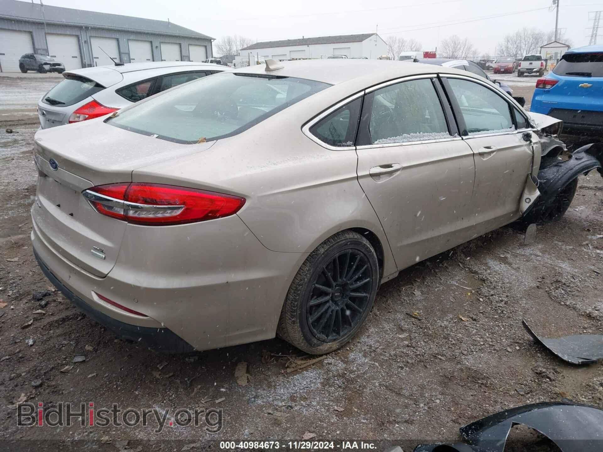 2019 FORD FUSION - VIN: 3FA6P0CD5KR224488 - Фото 4