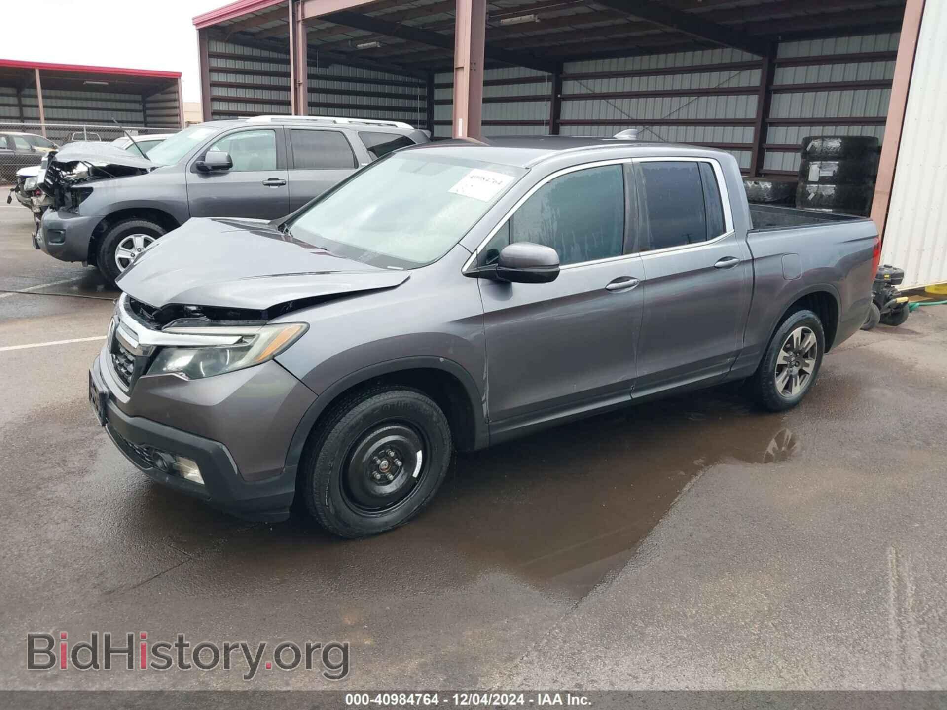 2018 HONDA RIDGELINE - VIN: 5FPYK2F62JB001455 - Фото 2