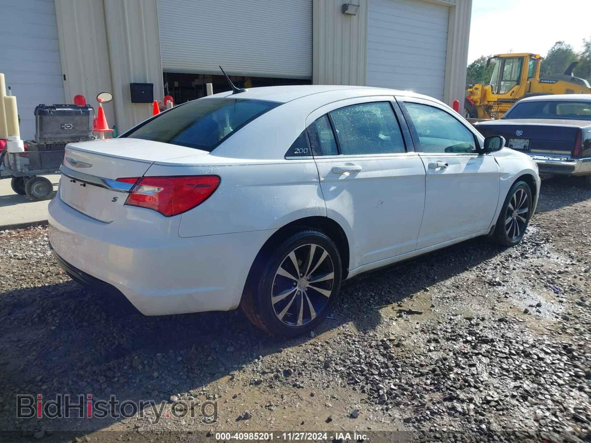 2012 CHRYSLER 200 - VIN: 1C3CCBBG6CN277242 - Фото 4
