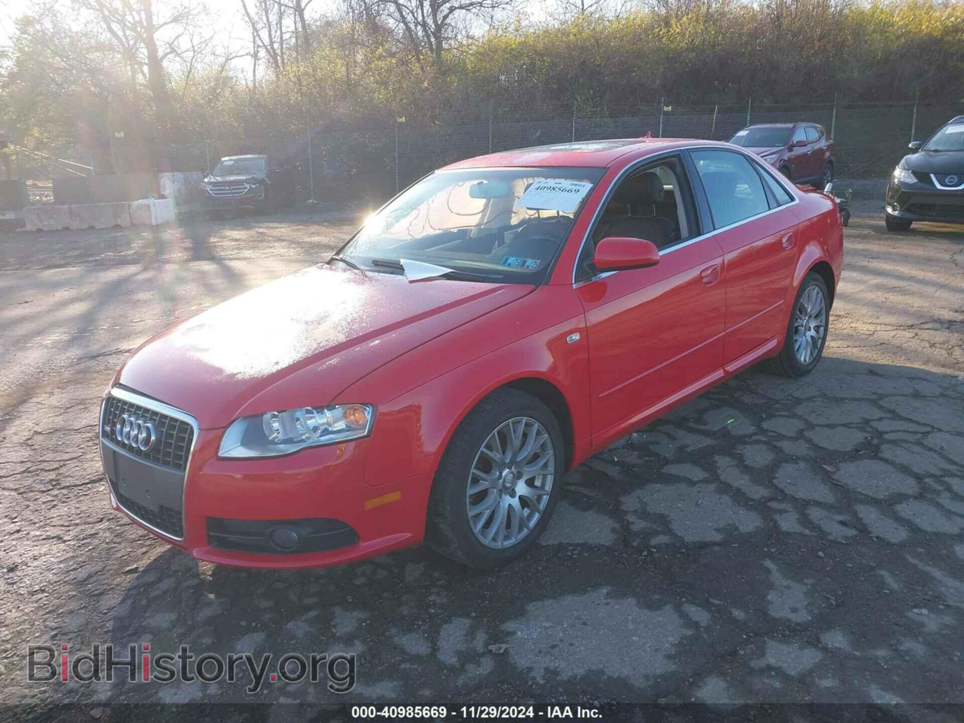 2008 AUDI A4 - VIN: WAUDF78E38A148462 - Фото 2