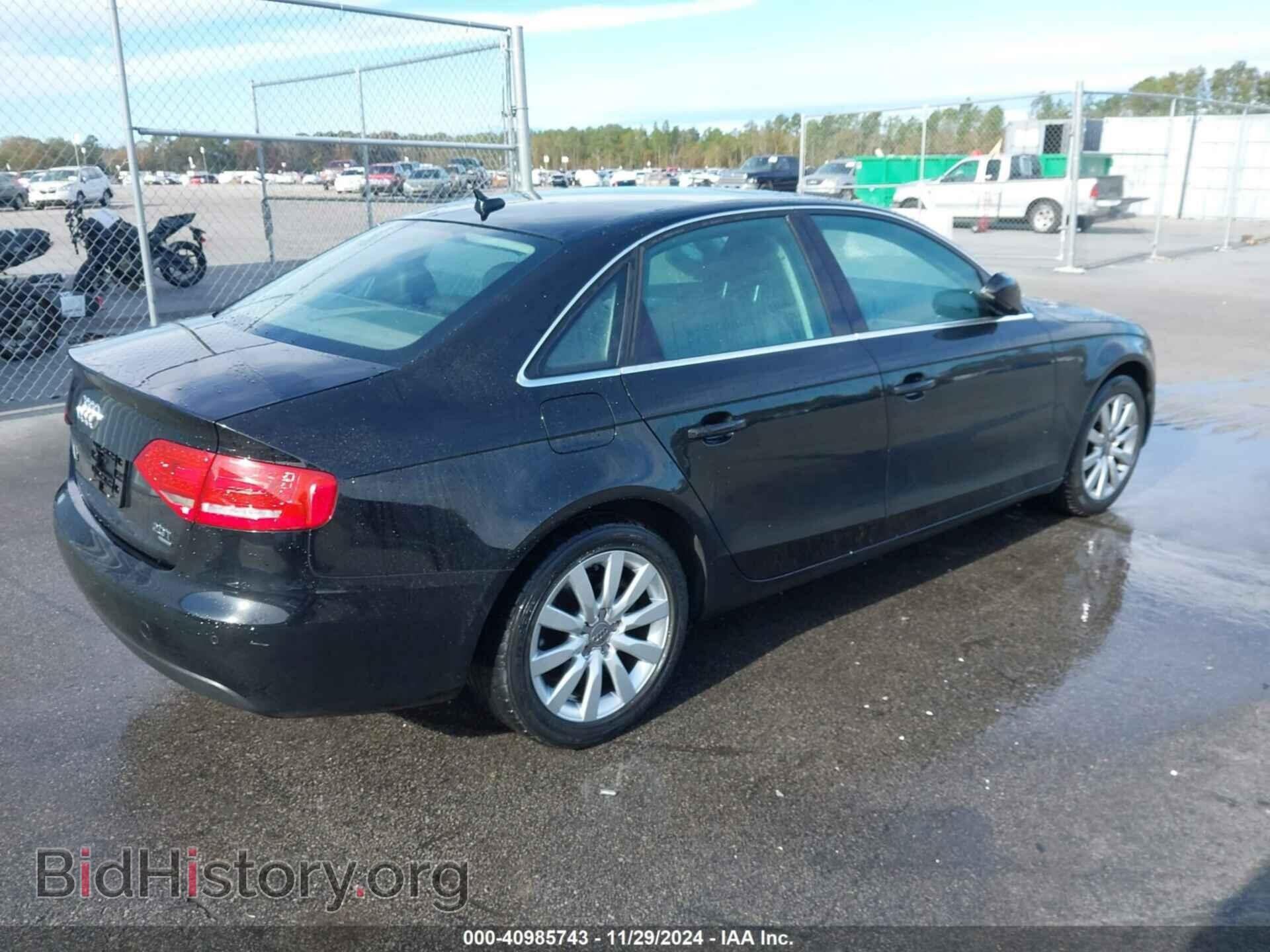 2011 AUDI A4 - VIN: WAUFFAFL6BN007764 - Фото 4