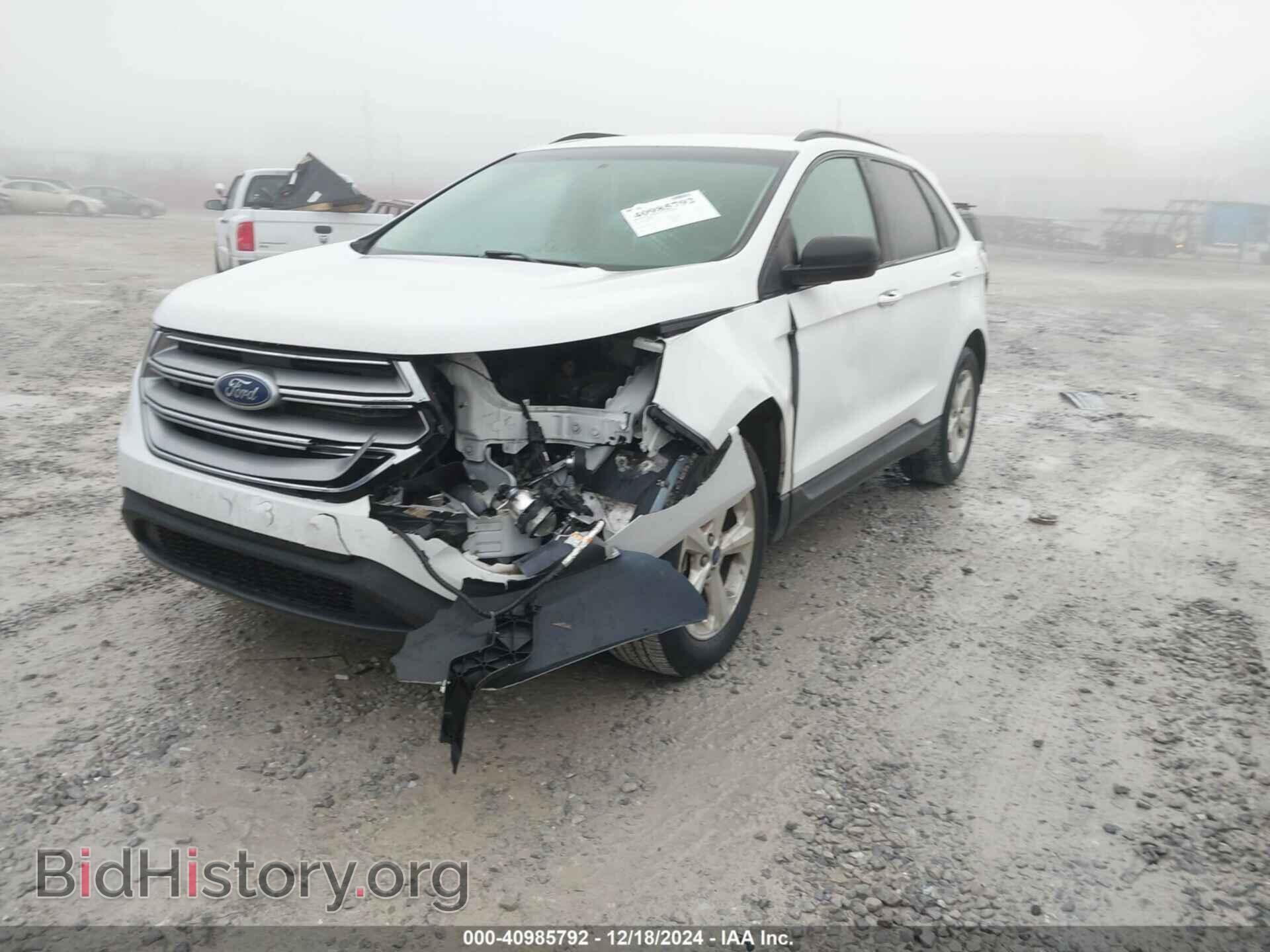 2015 FORD EDGE - VIN: 2FMTK3G89FBB37378 - Фото 2