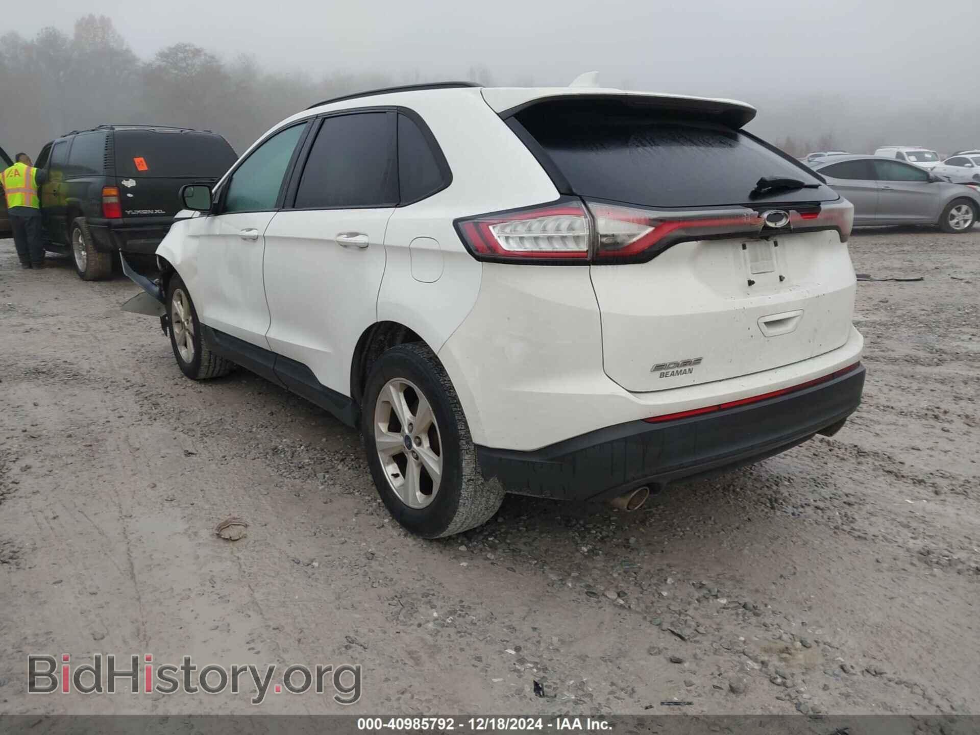 2015 FORD EDGE - VIN: 2FMTK3G89FBB37378 - Фото 3
