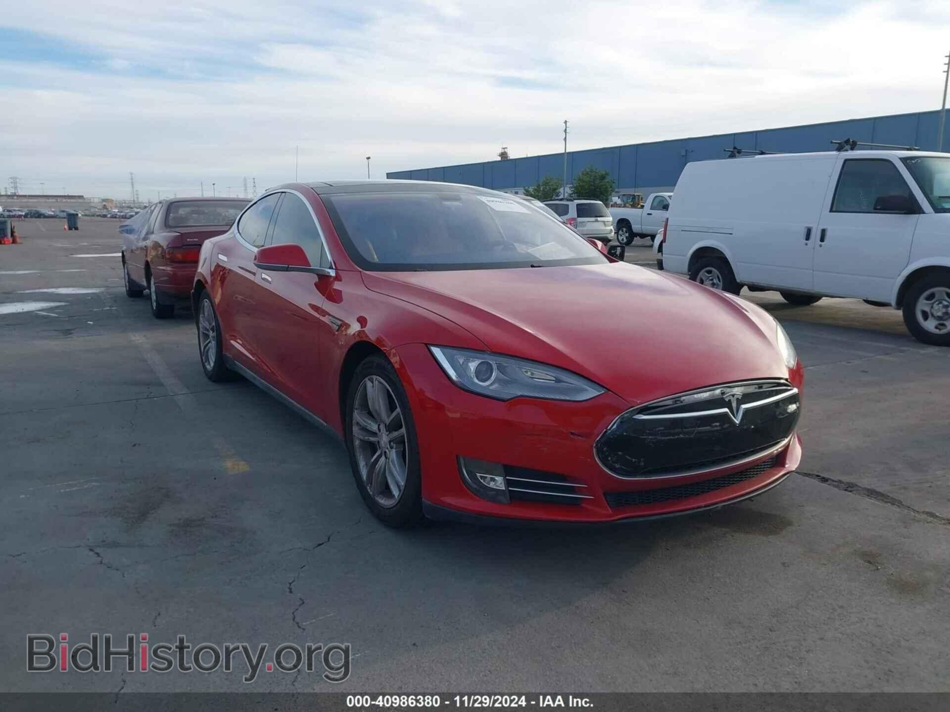 Photo 5YJSA1CG8DFP15622 - TESLA MODEL S 2013