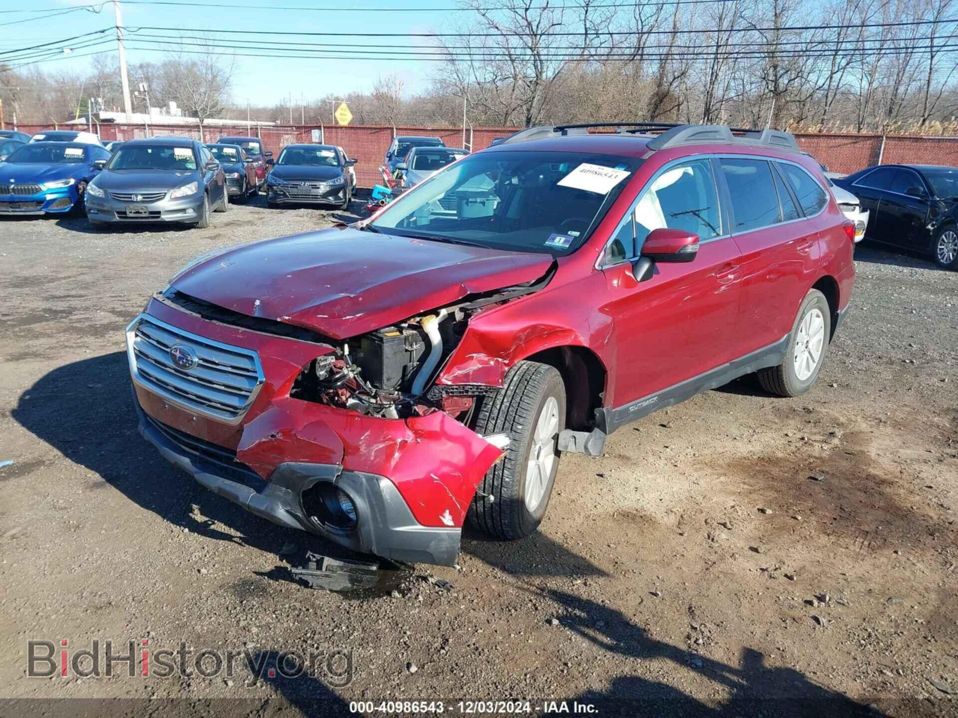 2017 SUBARU OUTBACK - VIN: 4S4BSAFC8H3304645 - Фото 2