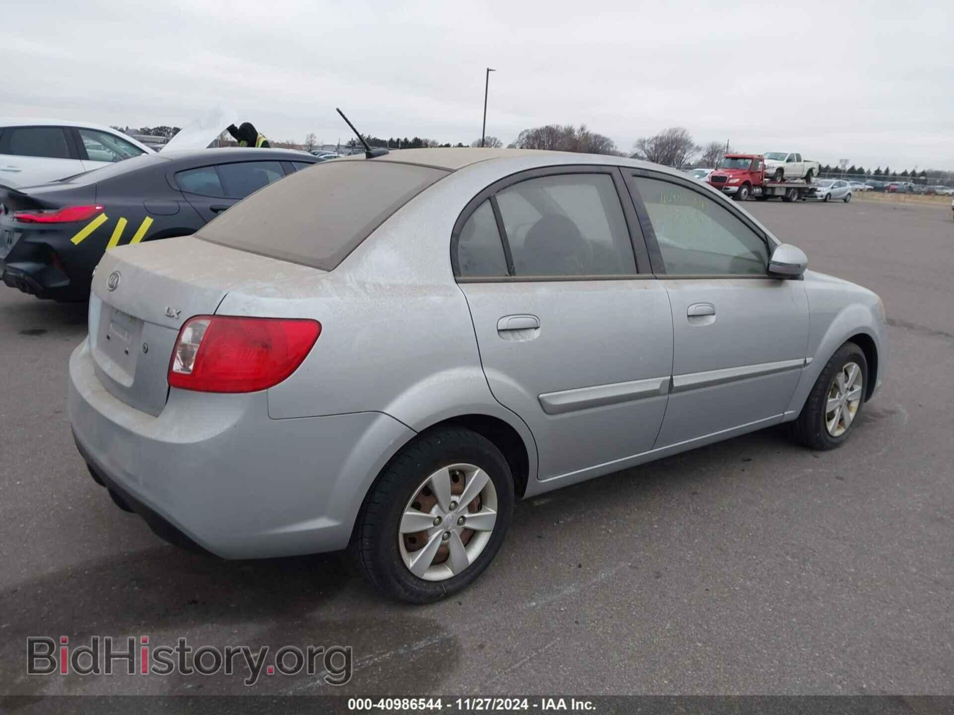 2011 KIA RIO - VIN: KNADH4A37B6930727 - Фото 4