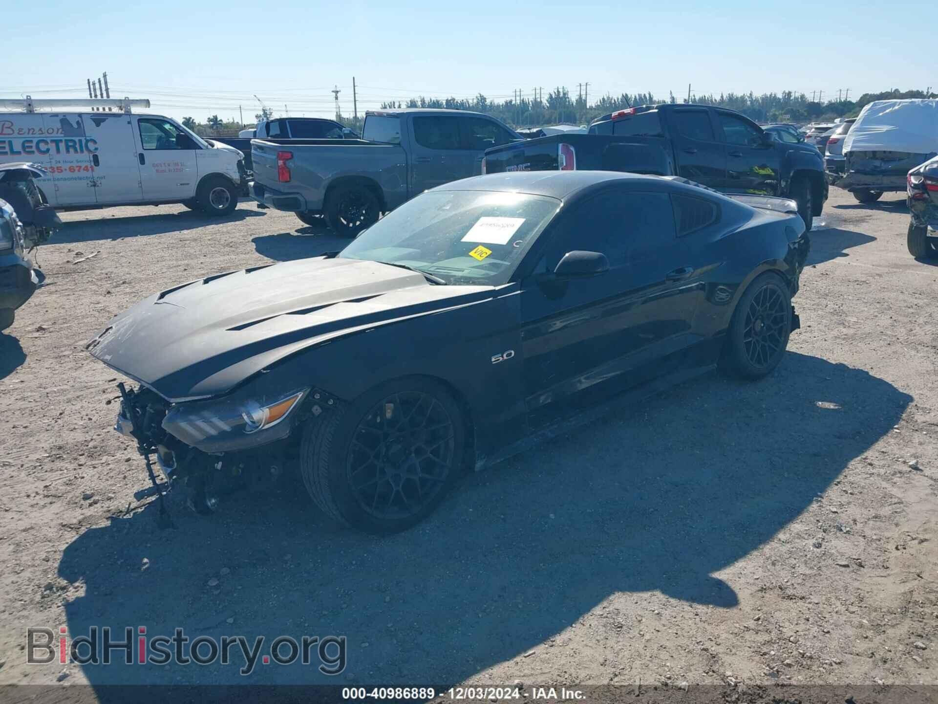 2016 FORD MUSTANG - VIN: 1FA6P8CF7G5332203 - Фото 2