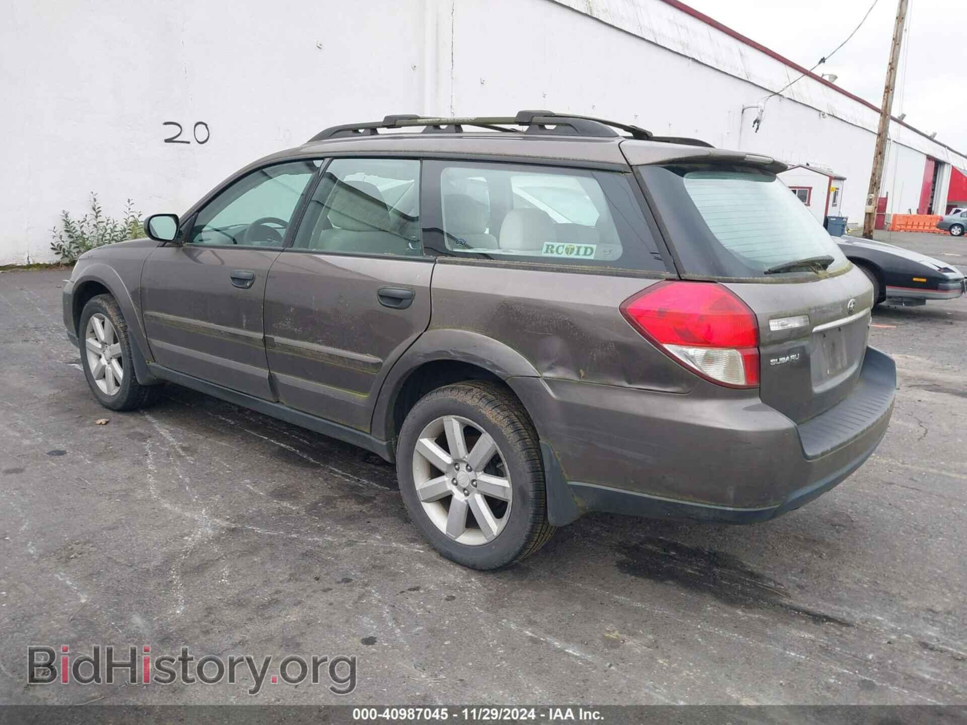 2009 SUBARU OUTBACK - VIN: 4S4BP61C197348101 - Фото 3