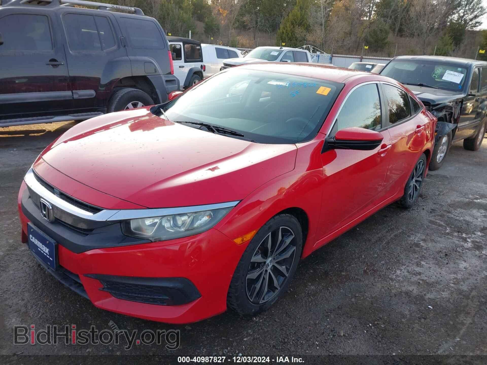 2016 HONDA CIVIC - VIN: 2HGFC2F52GH525603 - Фото 2
