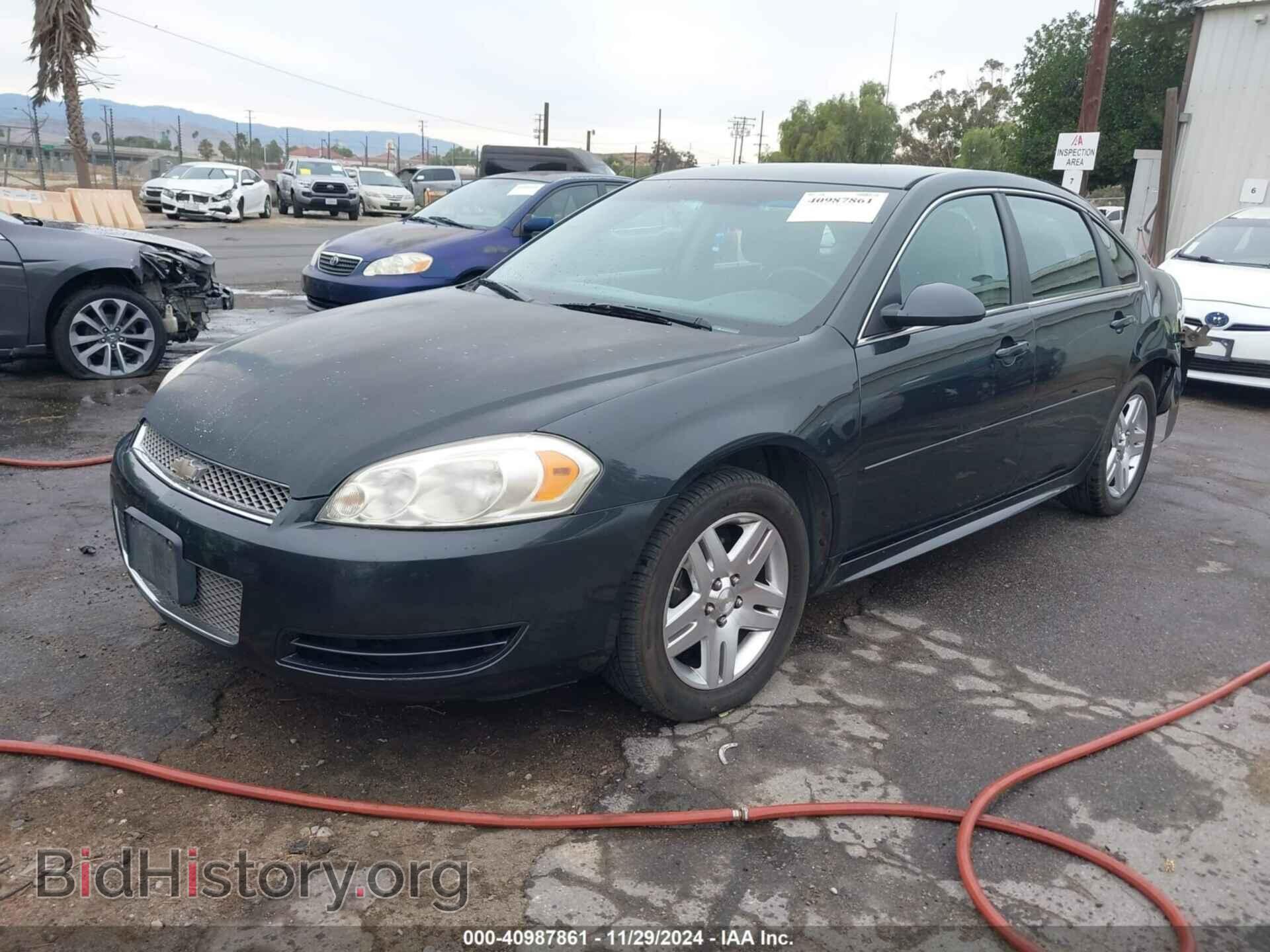 2013 CHEVROLET IMPALA - VIN: 2G1WG5E37D1216002 - Фото 2