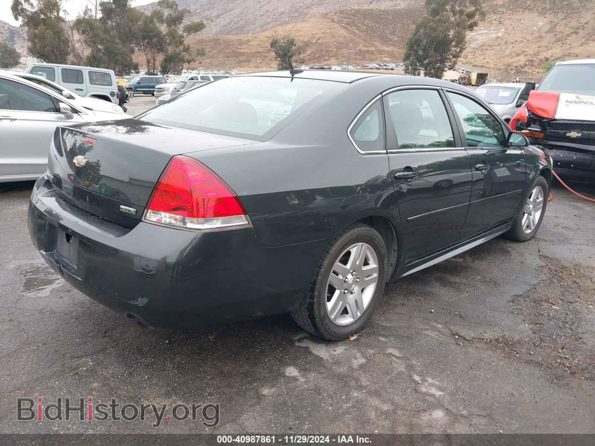 2013 CHEVROLET IMPALA - VIN: 2G1WG5E37D1216002 - Фото 4