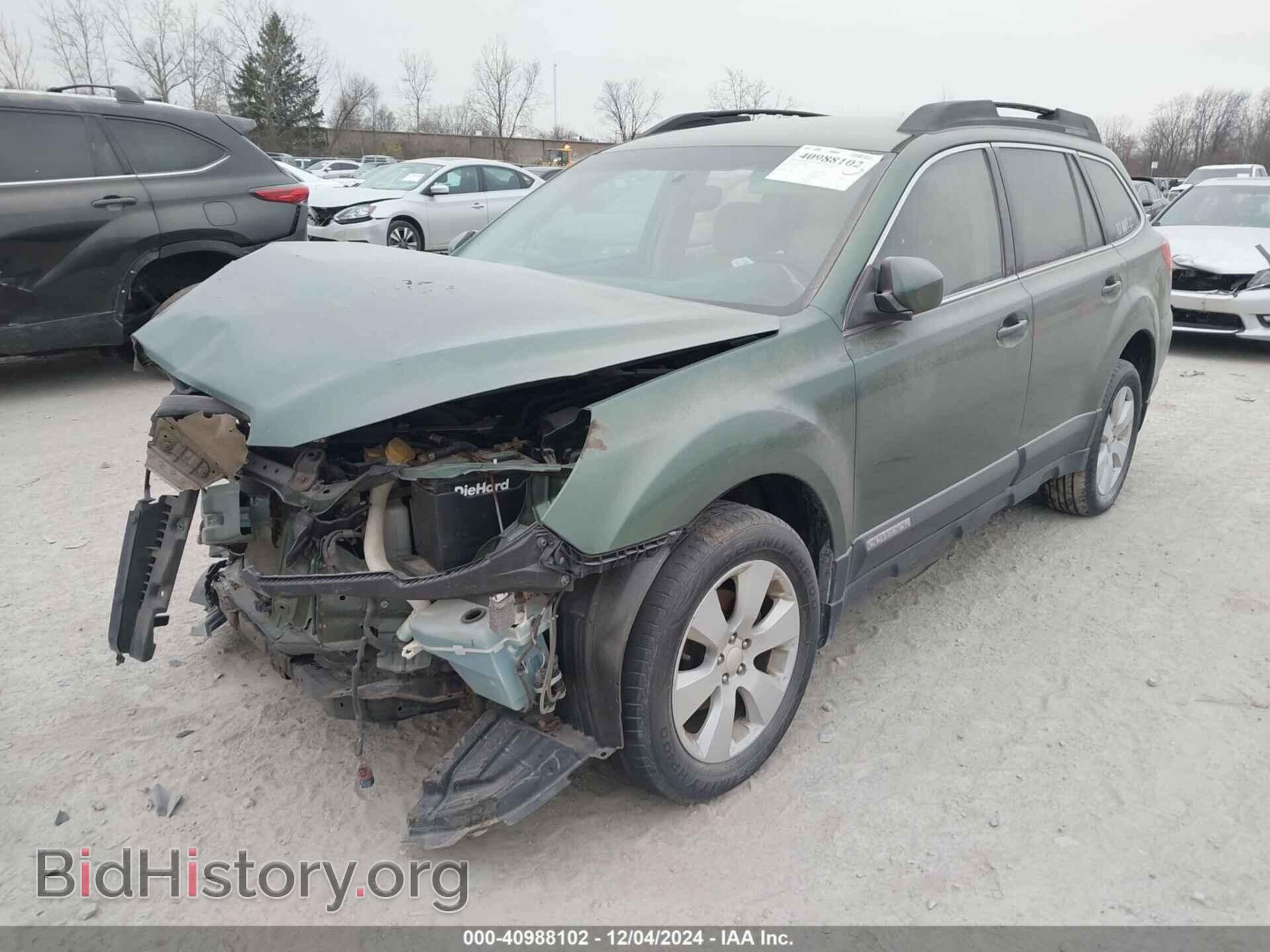 2011 SUBARU OUTBACK - VIN: 4S4BRBCC2B3348346 - Фото 2
