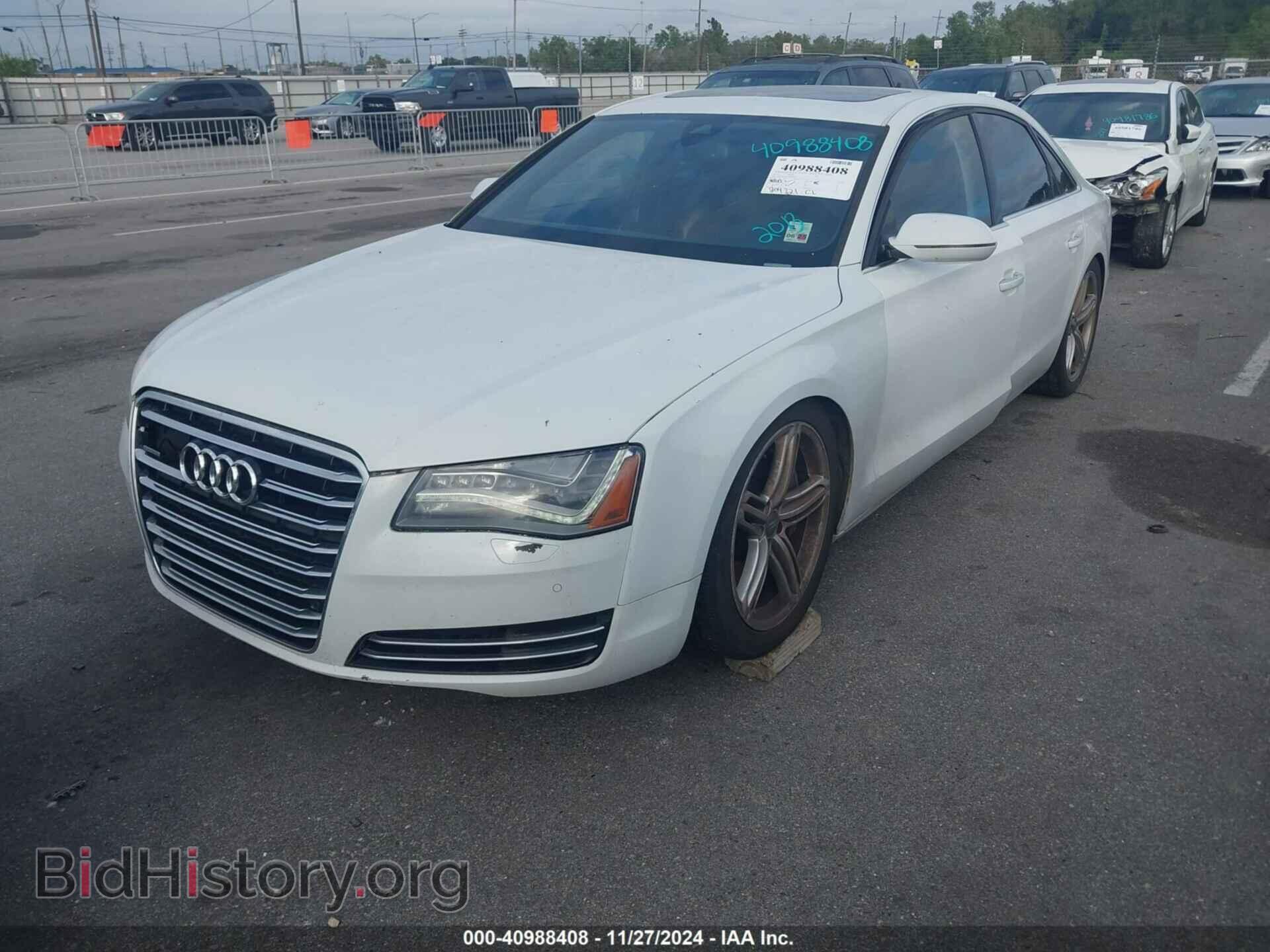 2013 AUDI A8 L - VIN: WAUR2AFD2DN008964 - Фото 2