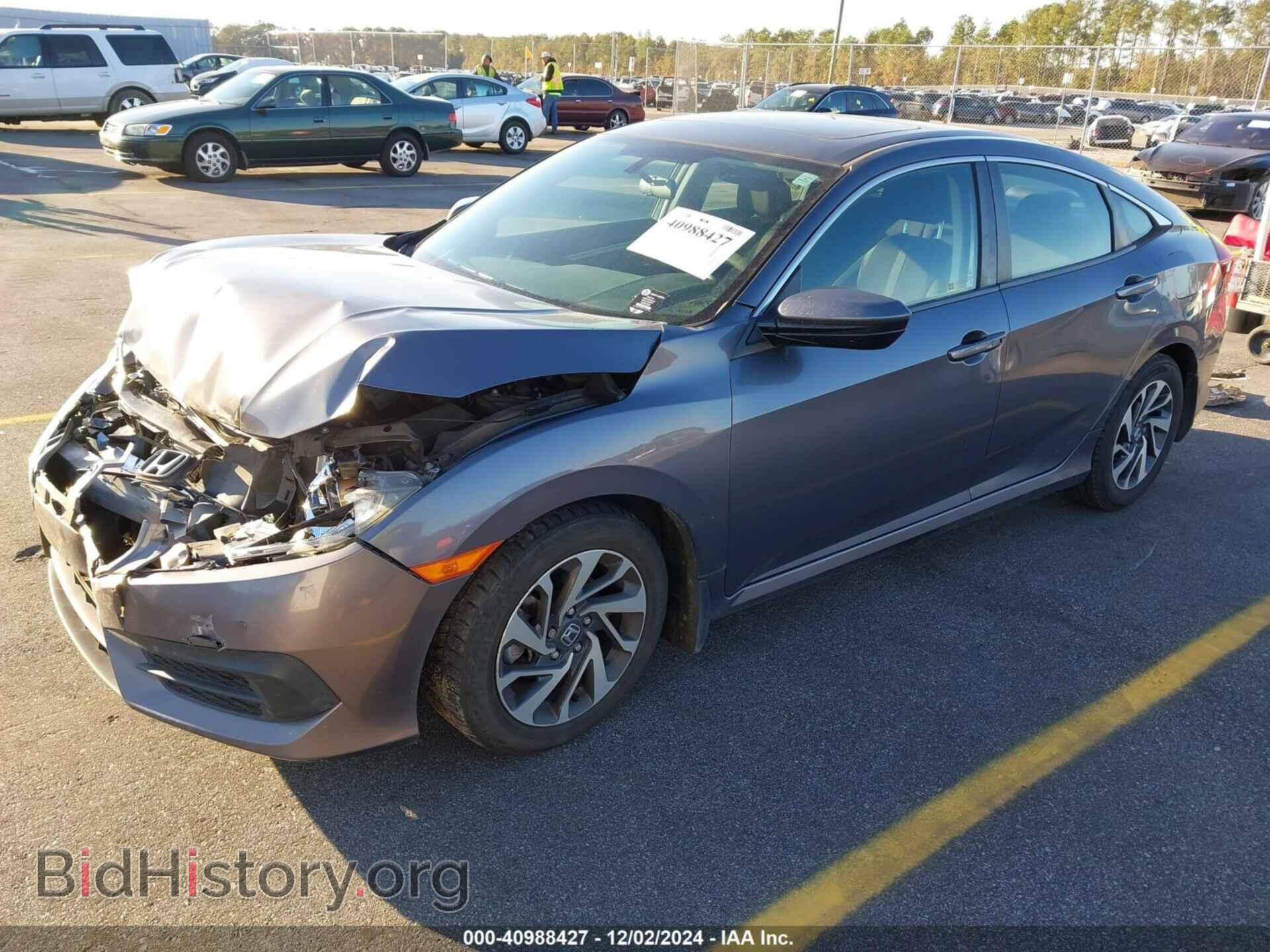 2016 HONDA CIVIC - VIN: 19XFC2F73GE086794 - Фото 2