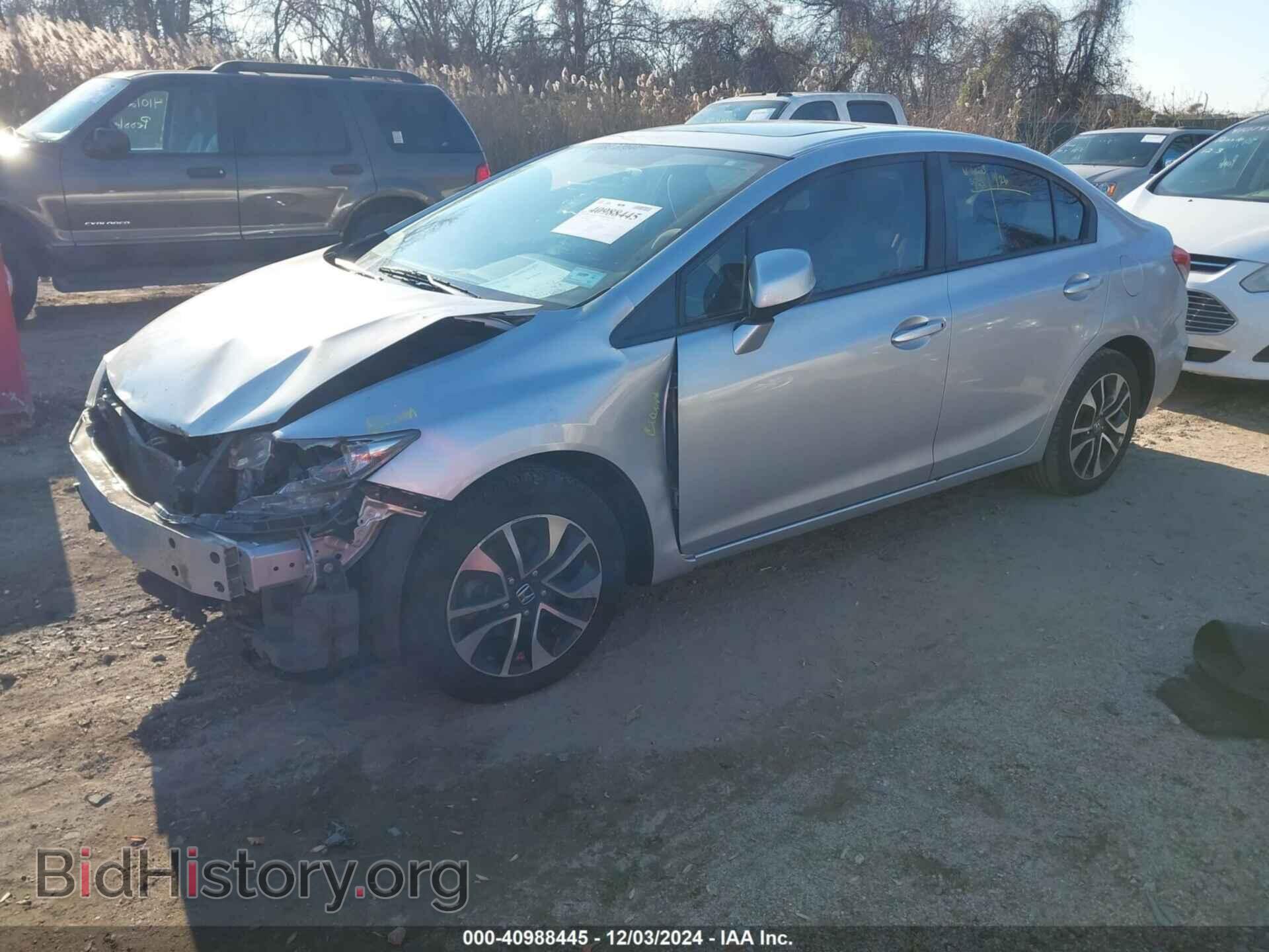 2013 HONDA CIVIC - VIN: 2HGFB2F84DH538569 - Фото 2