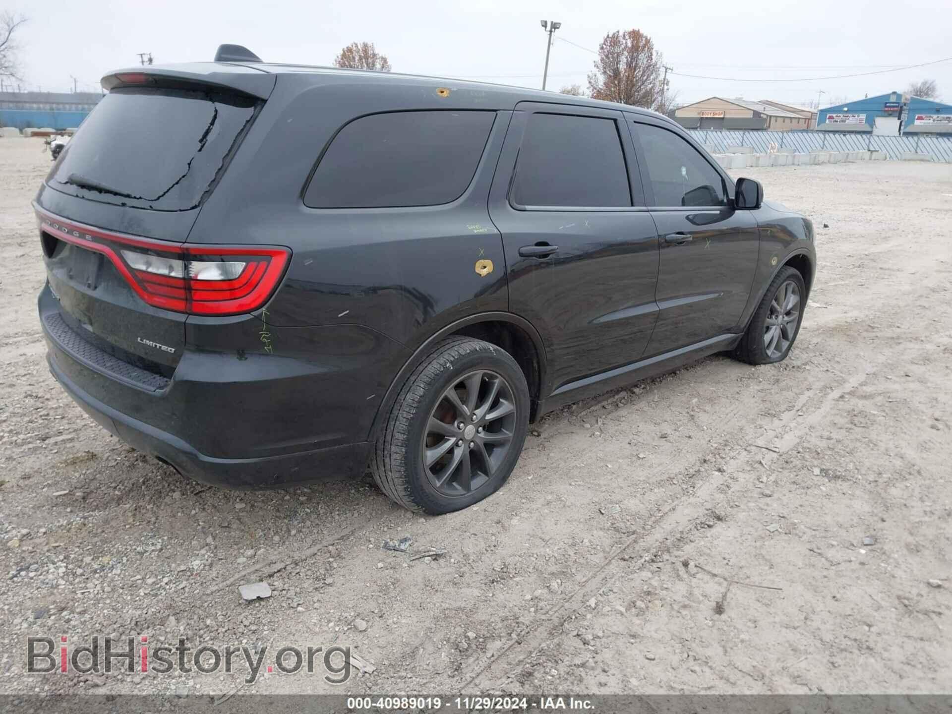 2014 DODGE DURANGO - VIN: 1C4RDJDG7EC593886 - Фото 4