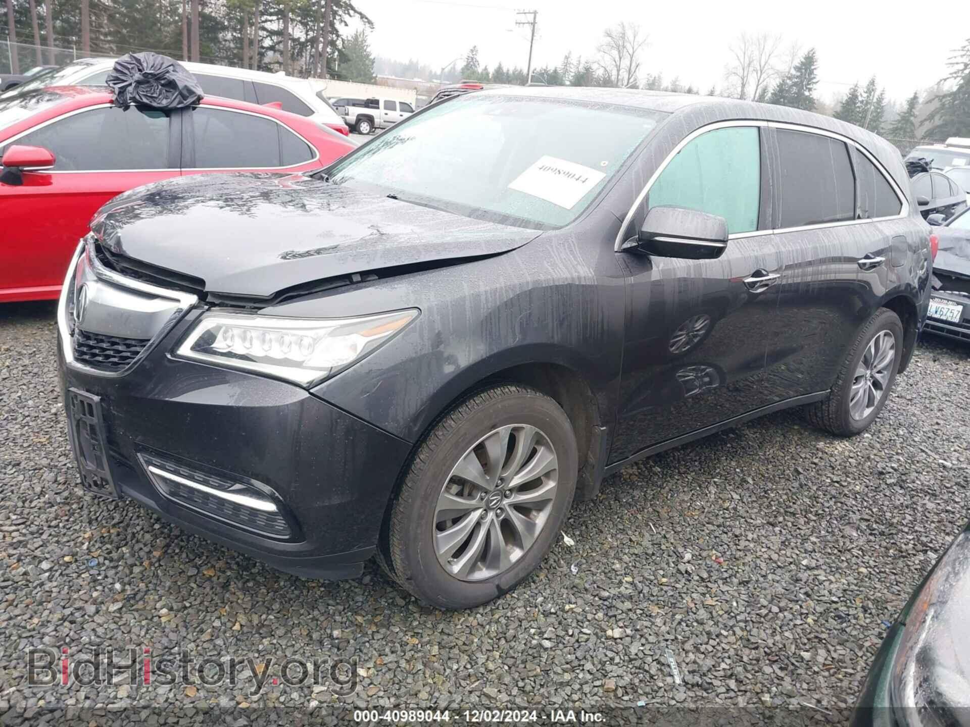 2014 ACURA MDX - VIN: 5FRYD4H61EB005030 - Фото 2