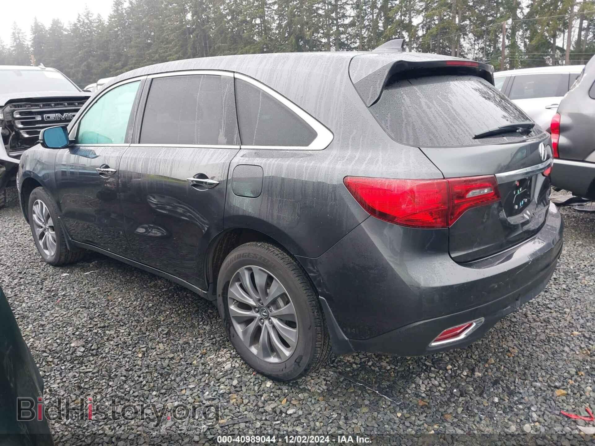 2014 ACURA MDX - VIN: 5FRYD4H61EB005030 - Фото 3