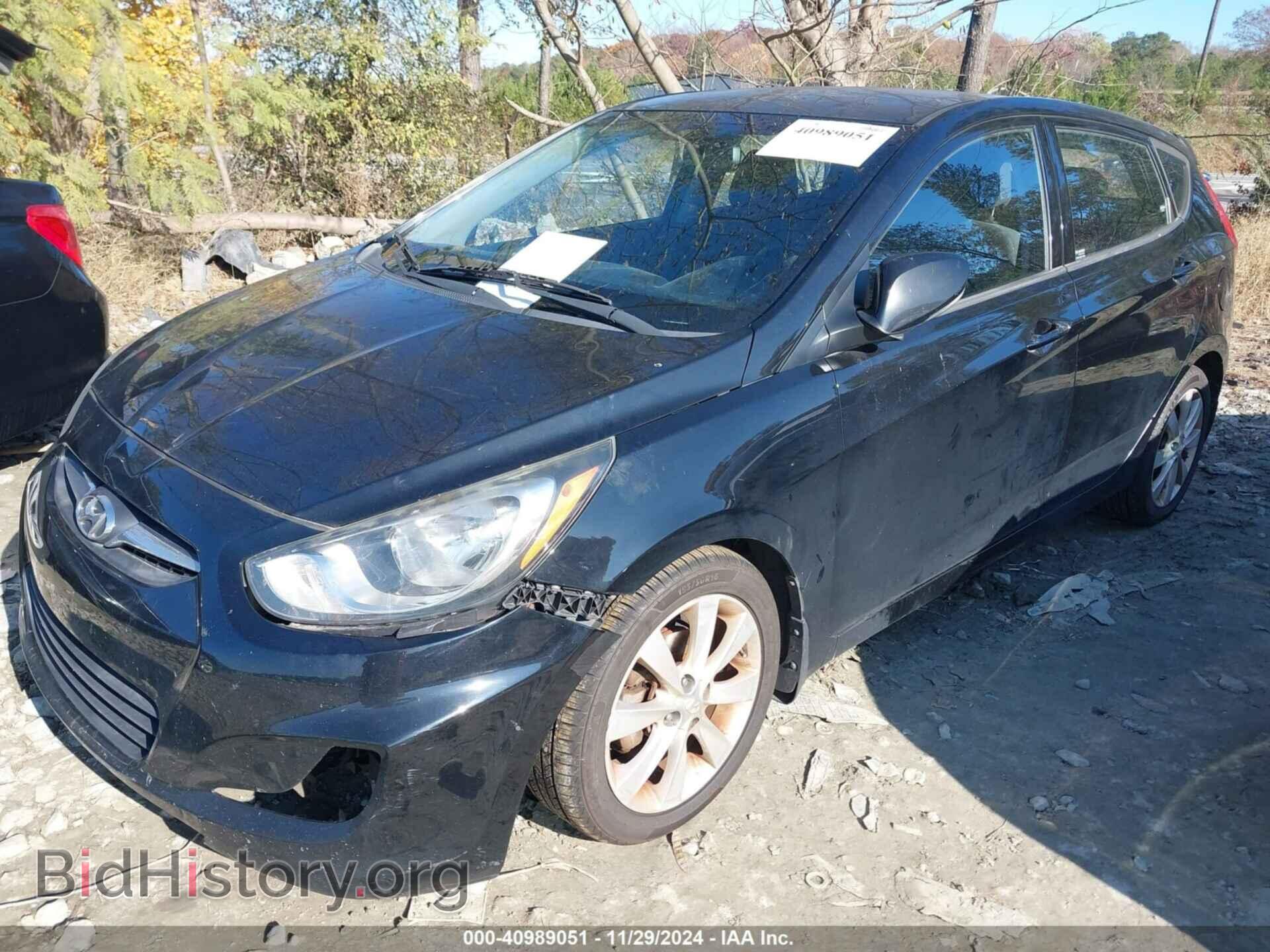 2013 HYUNDAI ACCENT - VIN: KMHCU5AE4DU090014 - Фото 2