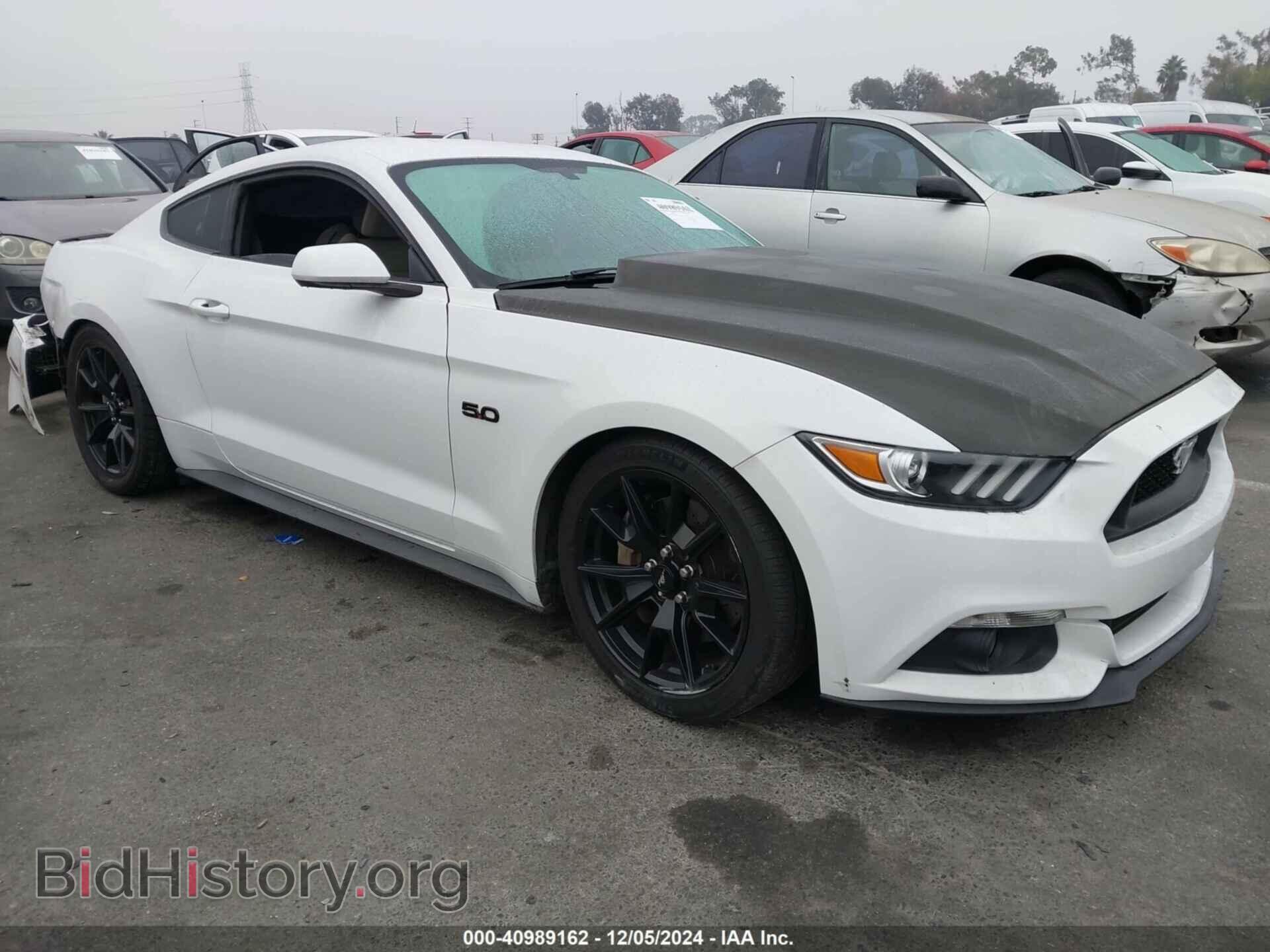 Фотография 1FA6P8CF1H5247522 - FORD MUSTANG 2017