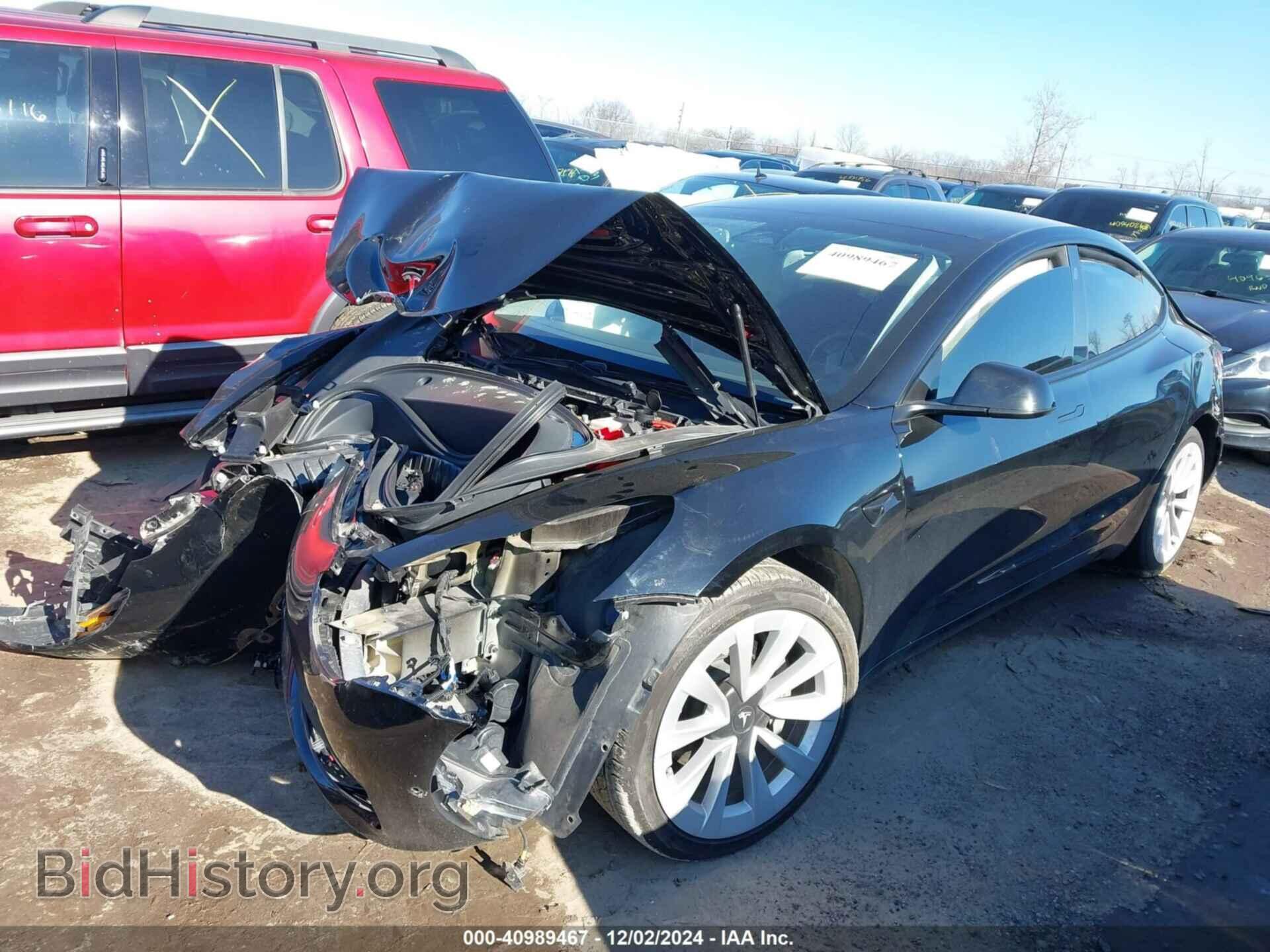 2021 TESLA MODEL 3 - VIN: 5YJ3E1EA9MF925700 - Фото 2