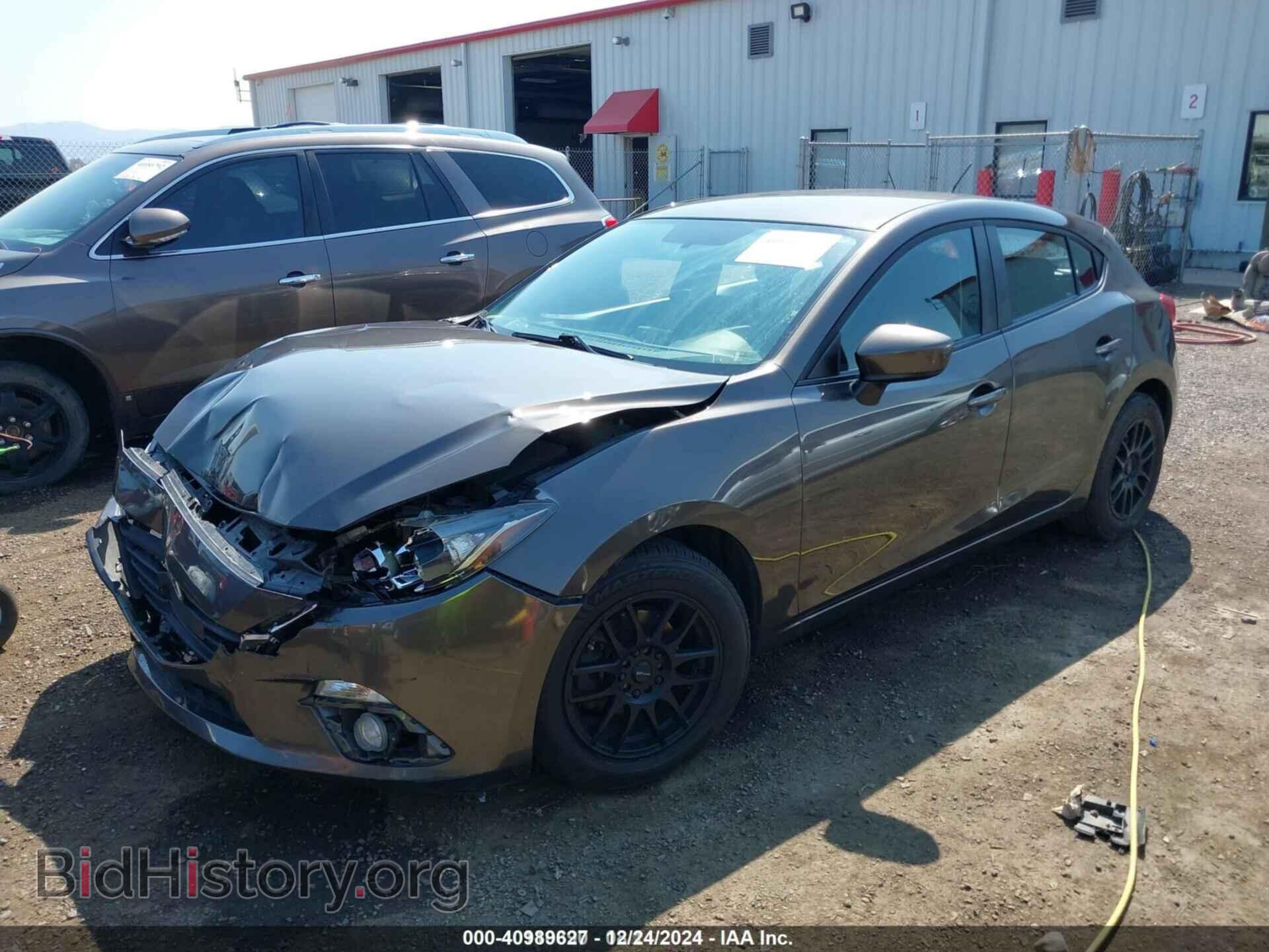 2014 MAZDA MAZDA3 - VIN: JM1BM1K72E1137360 - Фото 2